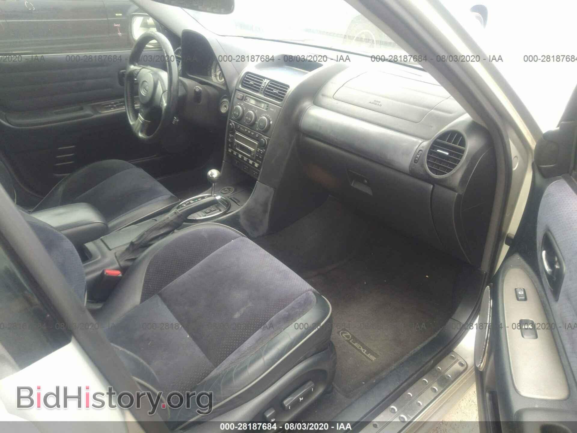 2003 LEXUS IS 300 - VIN: JTHBD192430072362 - Фото 5