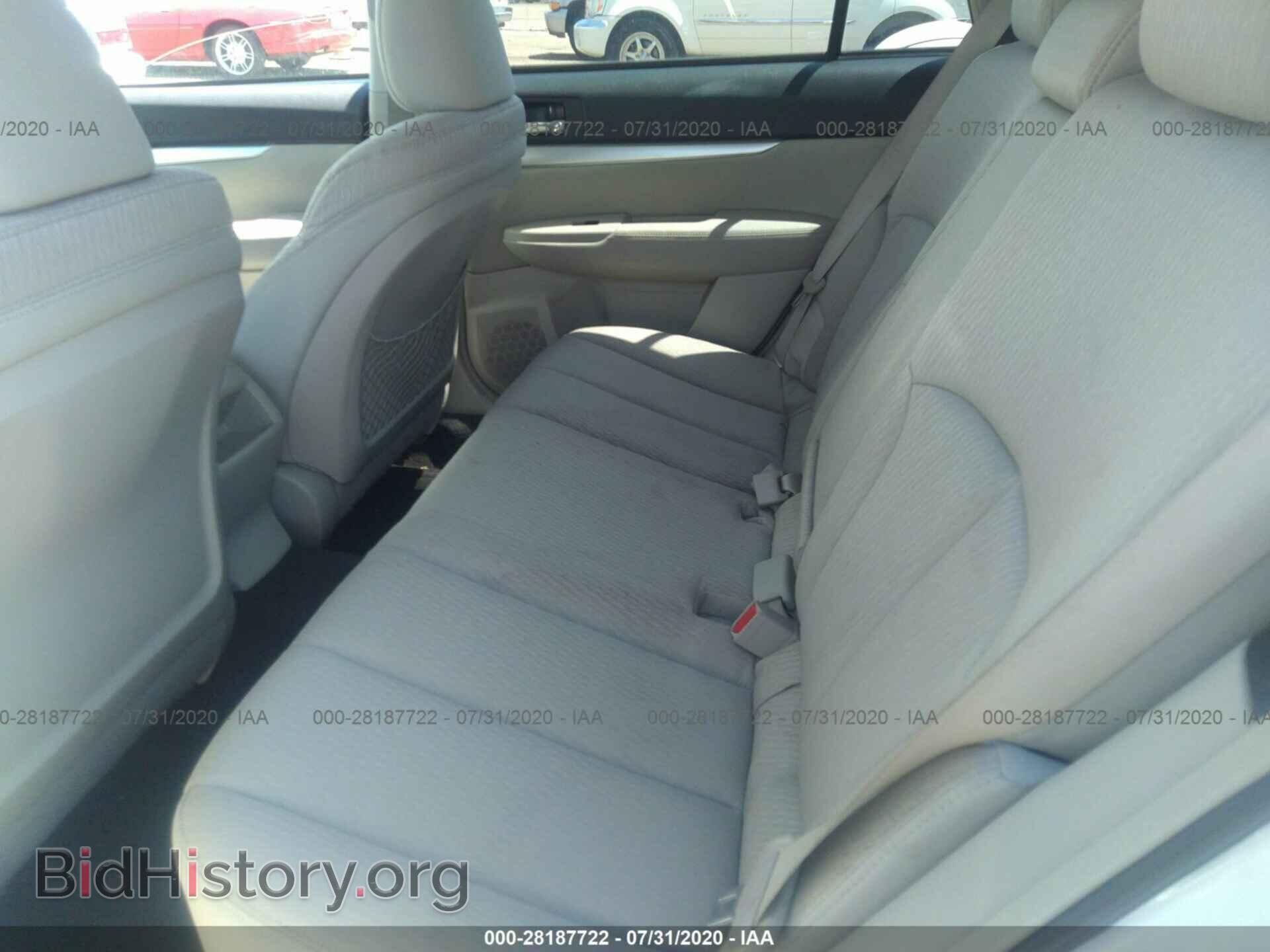 2011 SUBARU OUTBACK - VIN: 4S4BRBBC2B3343424 - Photo 8