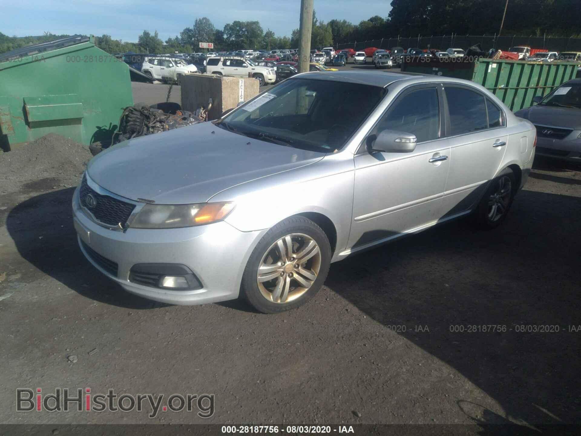 2009 KIA OPTIMA - VIN: KNAGE224795330923 - Фото 2
