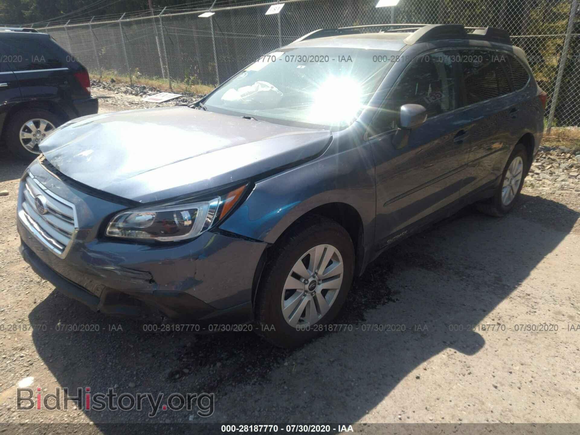 2016 SUBARU OUTBACK - VIN: 4S4BSAHC1G3359708 - Фото 2