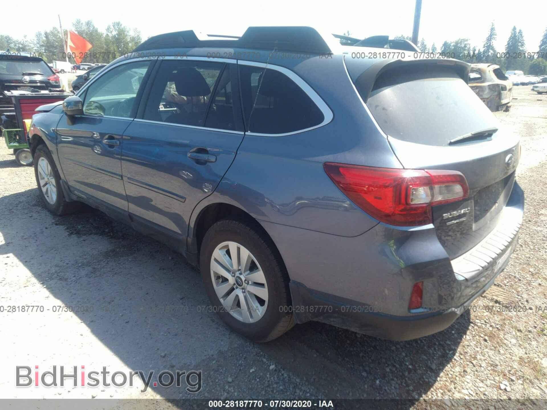 2016 SUBARU OUTBACK - VIN: 4S4BSAHC1G3359708 - Фото 3