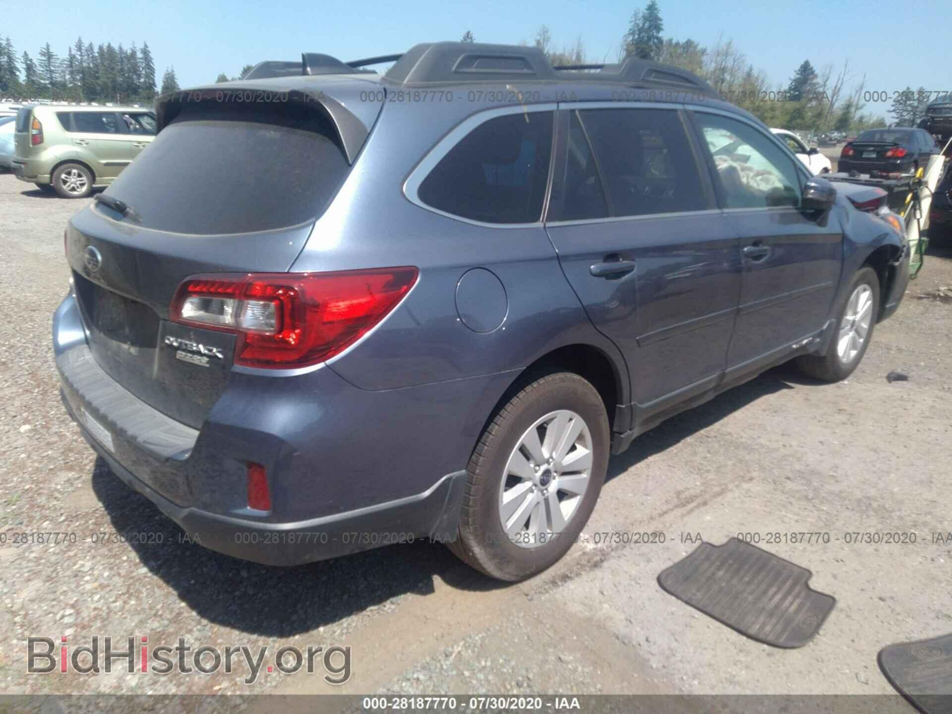 2016 SUBARU OUTBACK - VIN: 4S4BSAHC1G3359708 - Фото 4