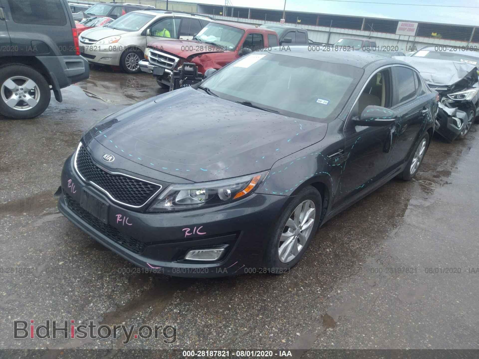 2015 KIA OPTIMA - VIN: 5XXGN4A74FG428194 - Фото 2