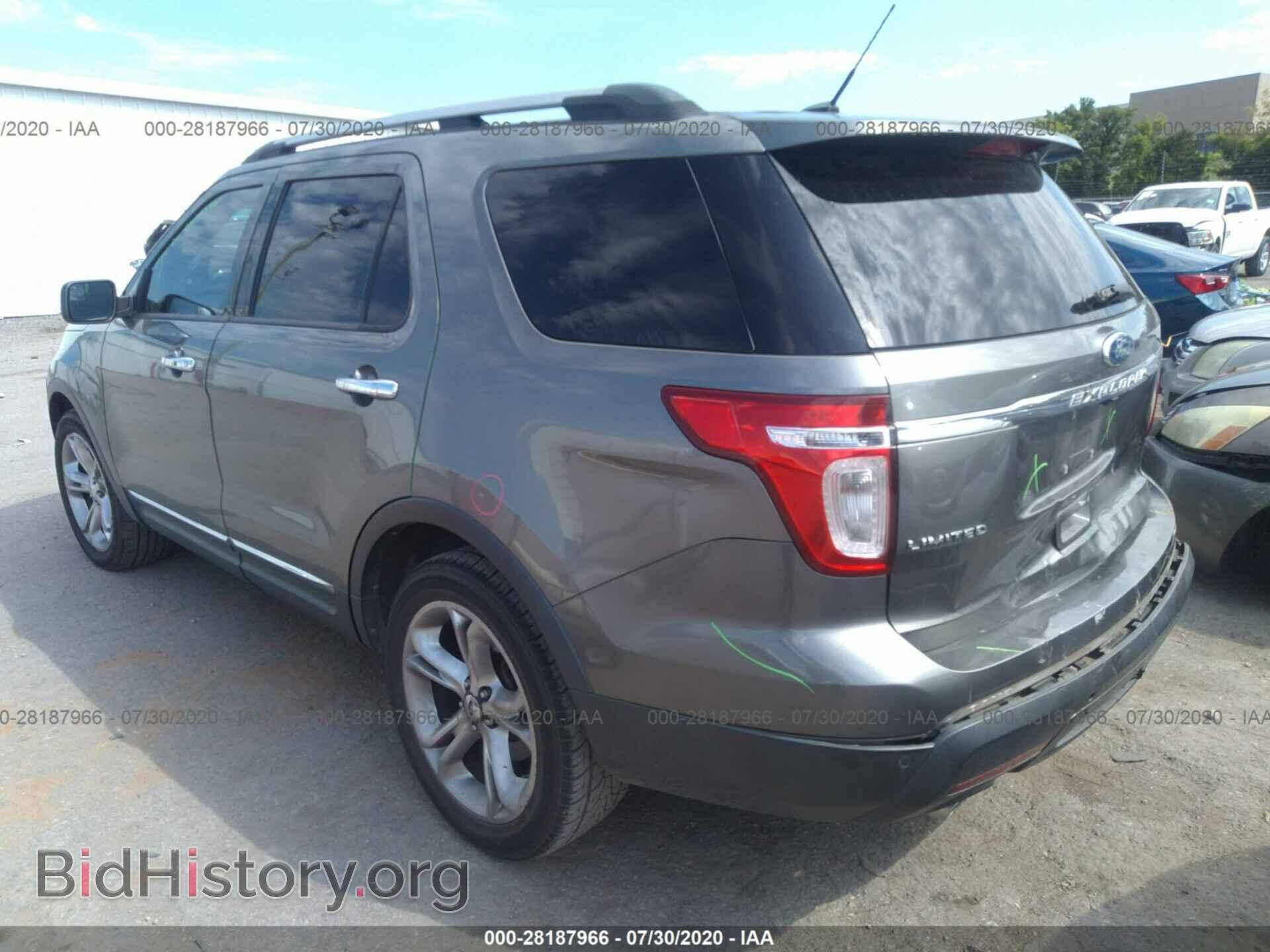 2011 FORD EXPLORER - VIN: 1FMHK7F84BGA12418 - Фото 3
