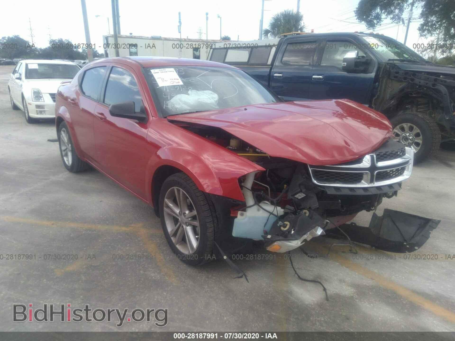 Photo 1C3CDZAG5CN313431 - DODGE AVENGER 2012