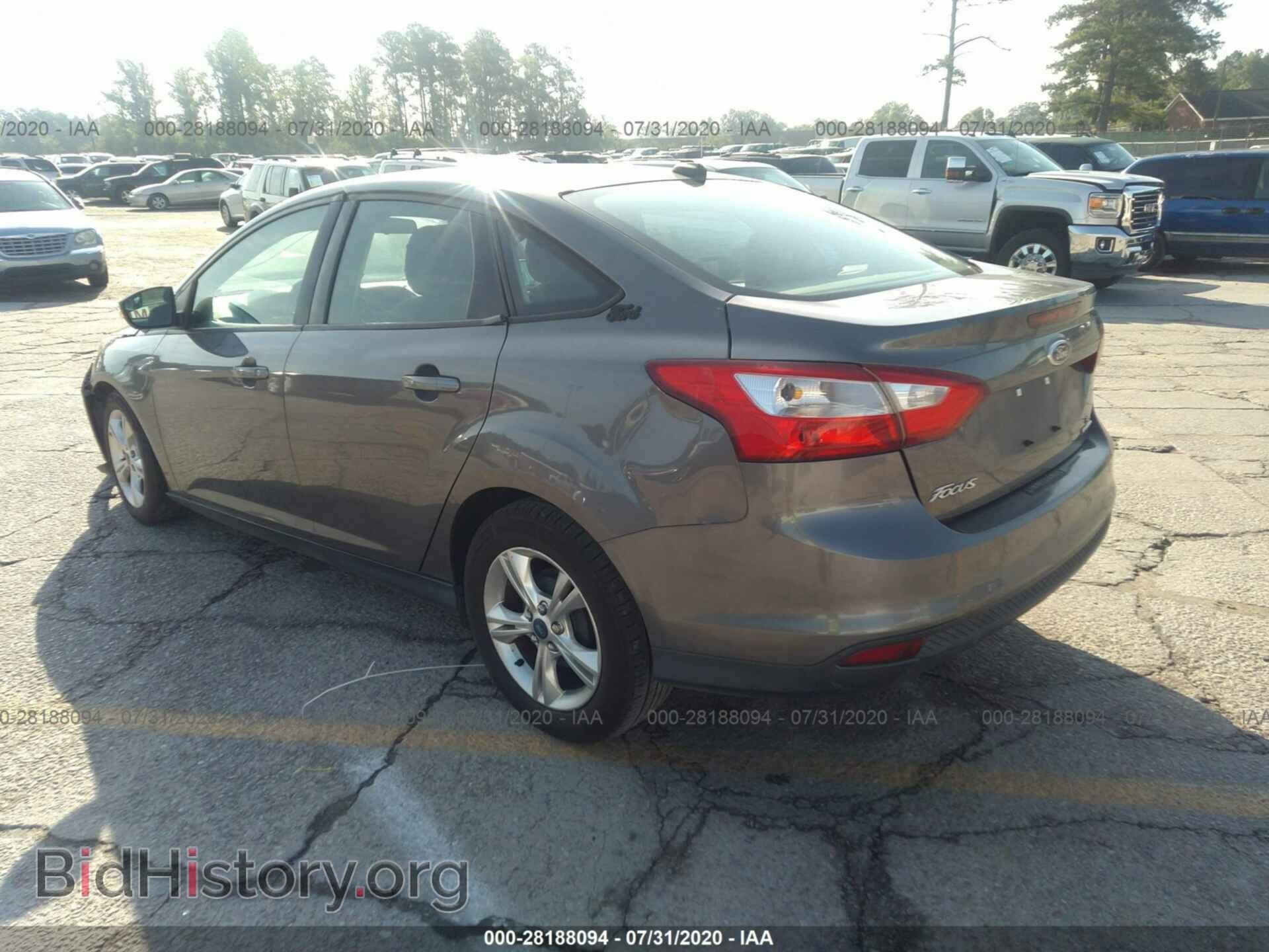2013 FORD FOCUS - VIN: 1FADP3F28DL288447 - Фото 3