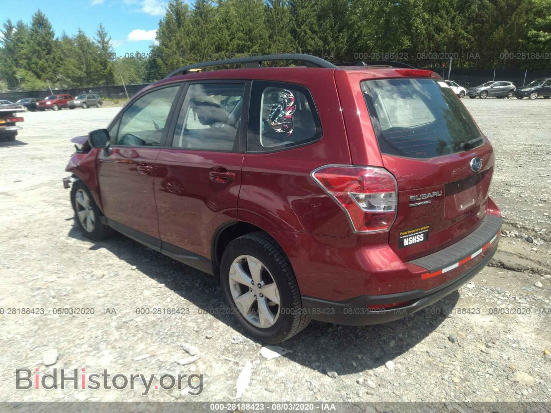2015 SUBARU FORESTER - VIN: JF2SJABC3FH810639 - Фото 3