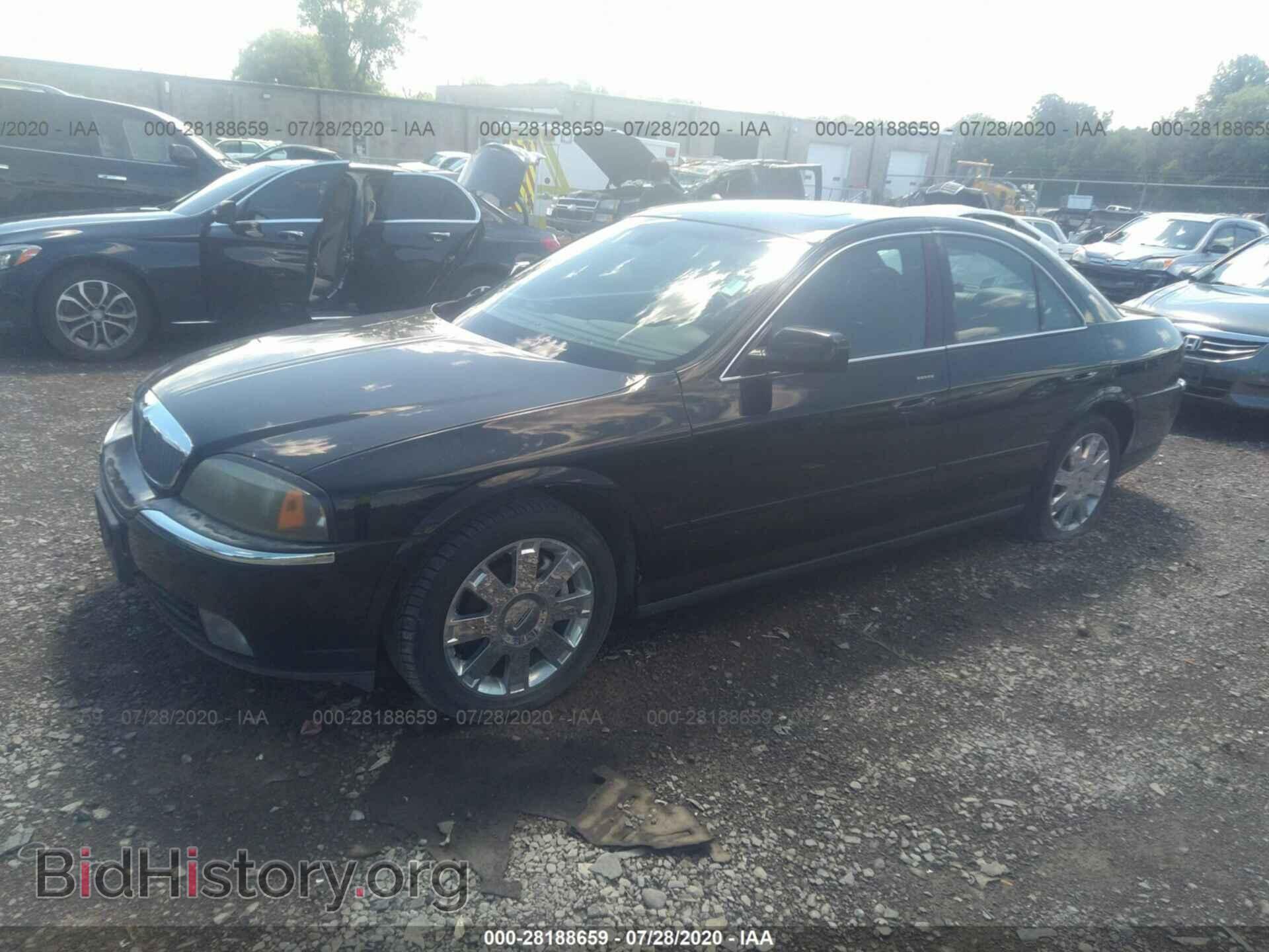 2003 LINCOLN LS - VIN: 1LNHM86S73Y682097 - Фото 2