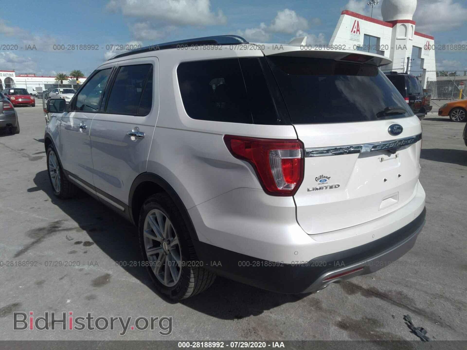 2017 FORD EXPLORER - VIN: 1FM5K7F83HGA34745 - Фото 3