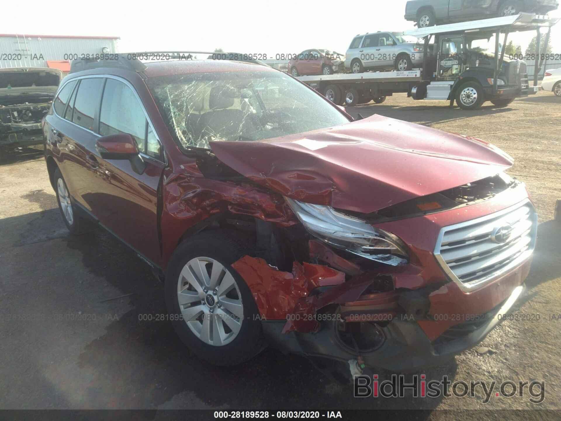 Photo 4S4BSAFC2G3229357 - SUBARU OUTBACK 2016