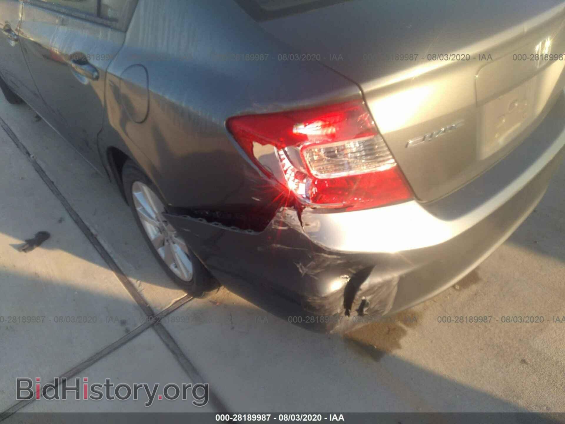 2012 HONDA CIVIC SDN - VIN: 19XFB2F84CE324674 - Фото 6