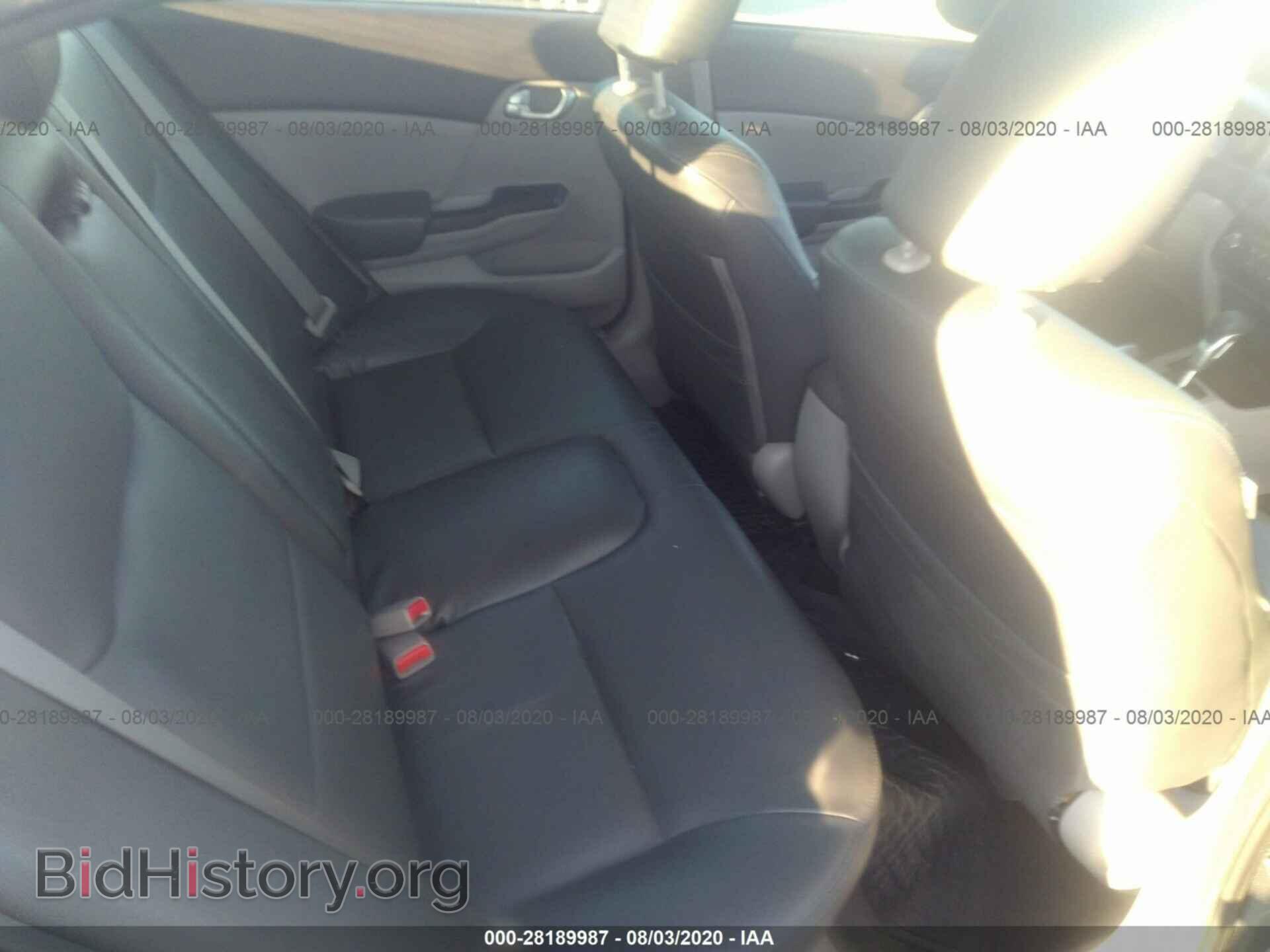 2012 HONDA CIVIC SDN - VIN: 19XFB2F84CE324674 - Фото 8