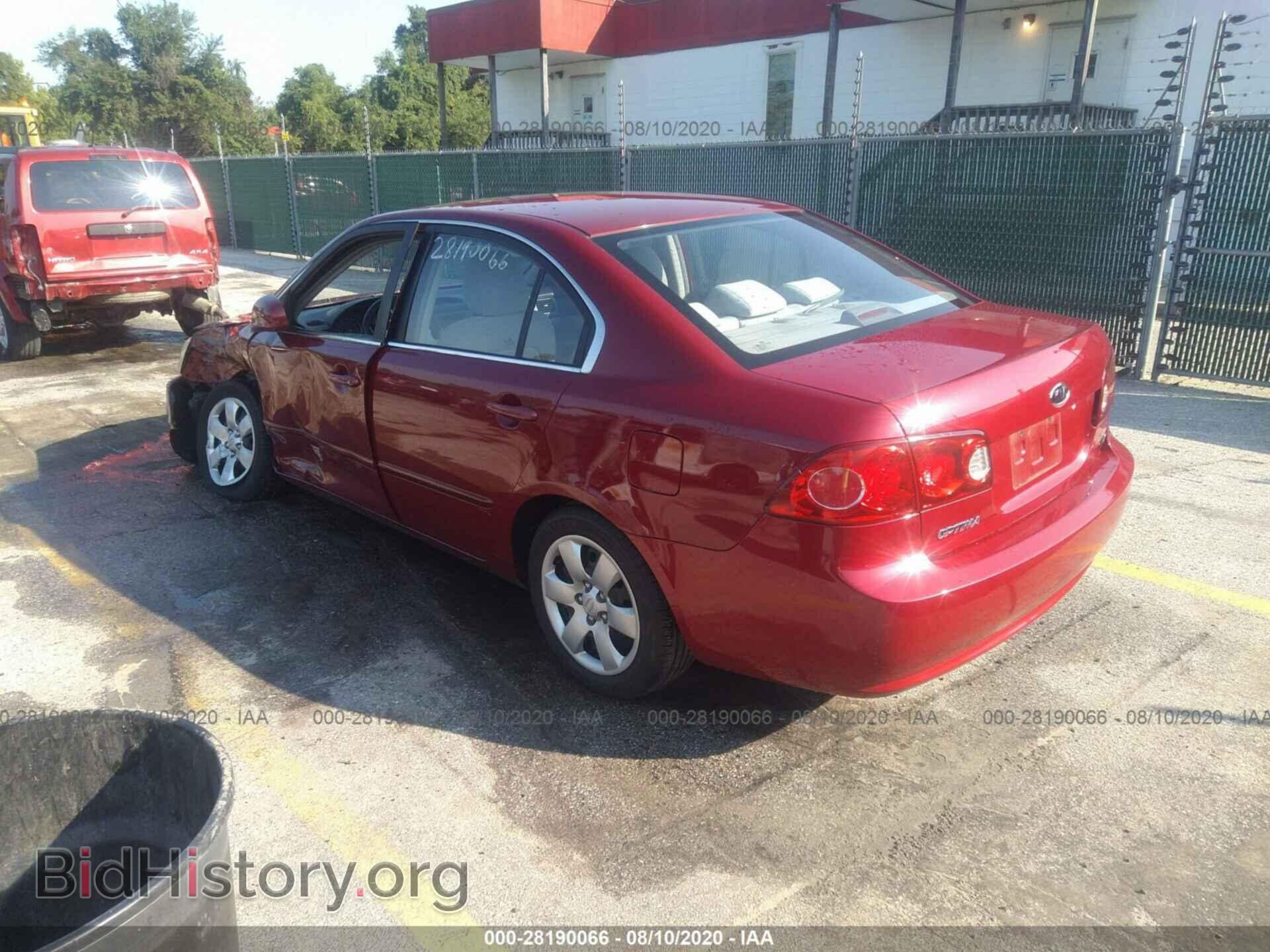 2008 KIA OPTIMA - VIN: KNAGE123785200852 - Фото 3