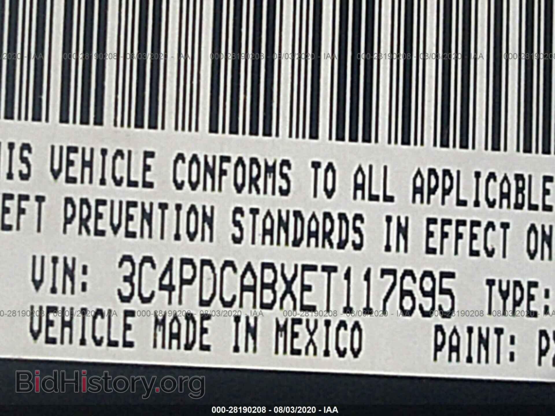 2014 DODGE JOURNEY - VIN: 3C4PDCABXET117695 - Фото 9