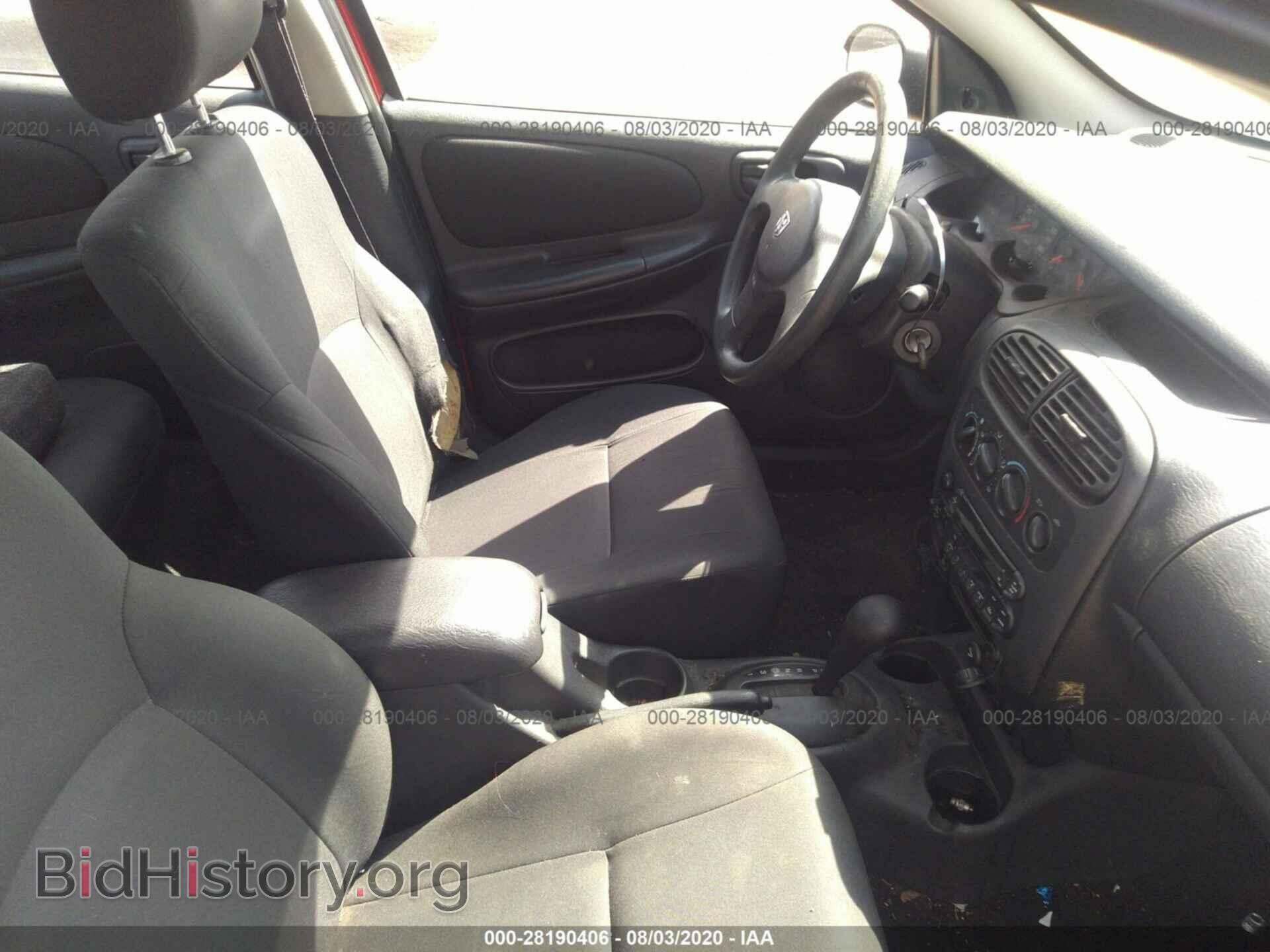 2003 DODGE NEON - VIN: 1B3ES26C33D111542 - Фото 5