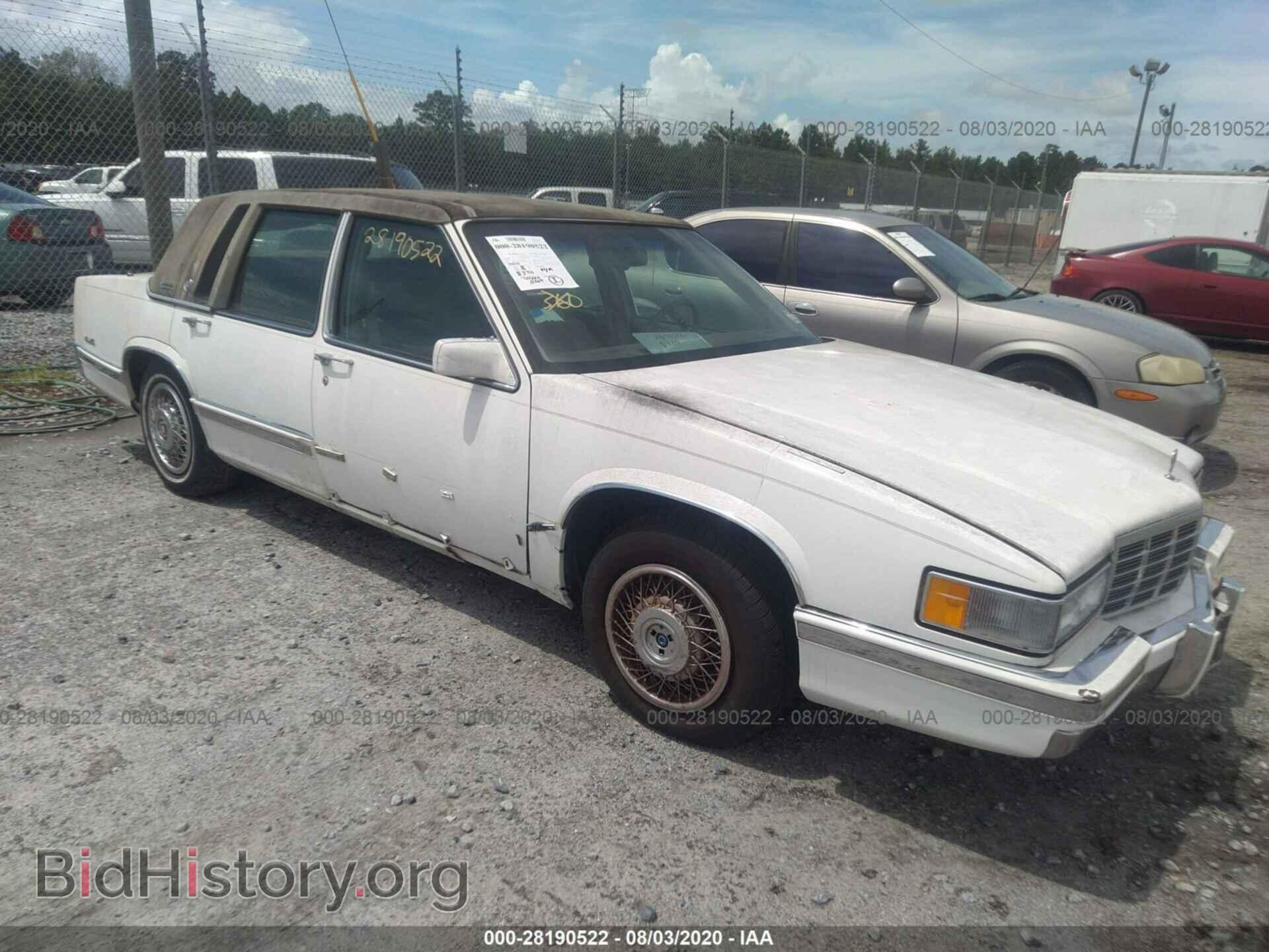 Photo 1G6CD53B7M4336337 - CADILLAC DEVILLE 1991