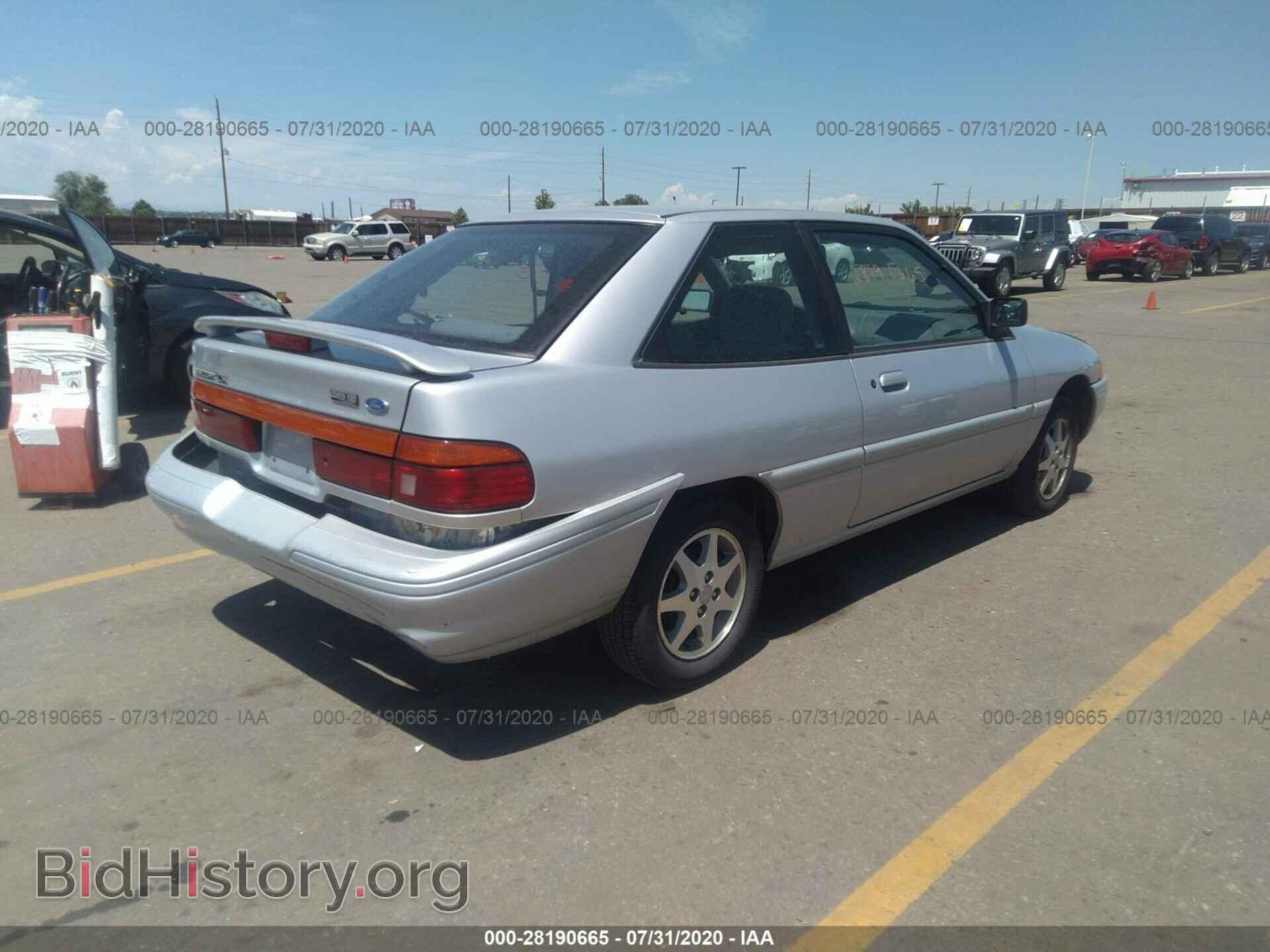 1996 FORD ESCORT - VIN: 3FASP11J0TR145678 - Фото 4