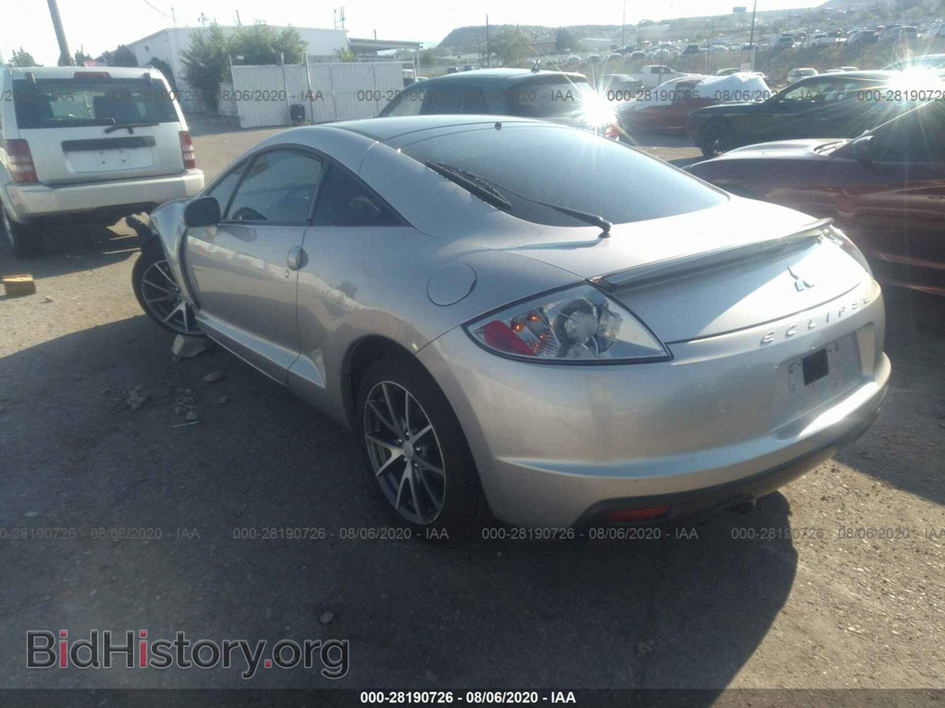 2012 MITSUBISHI ECLIPSE - VIN: 4A31K5DF8CE004859 - Фото 3