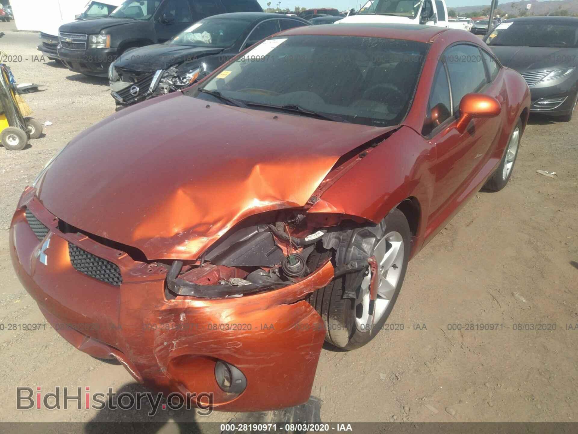 2006 MITSUBISHI ECLIPSE - VIN: 4A3AK24F56E029690 - Фото 6