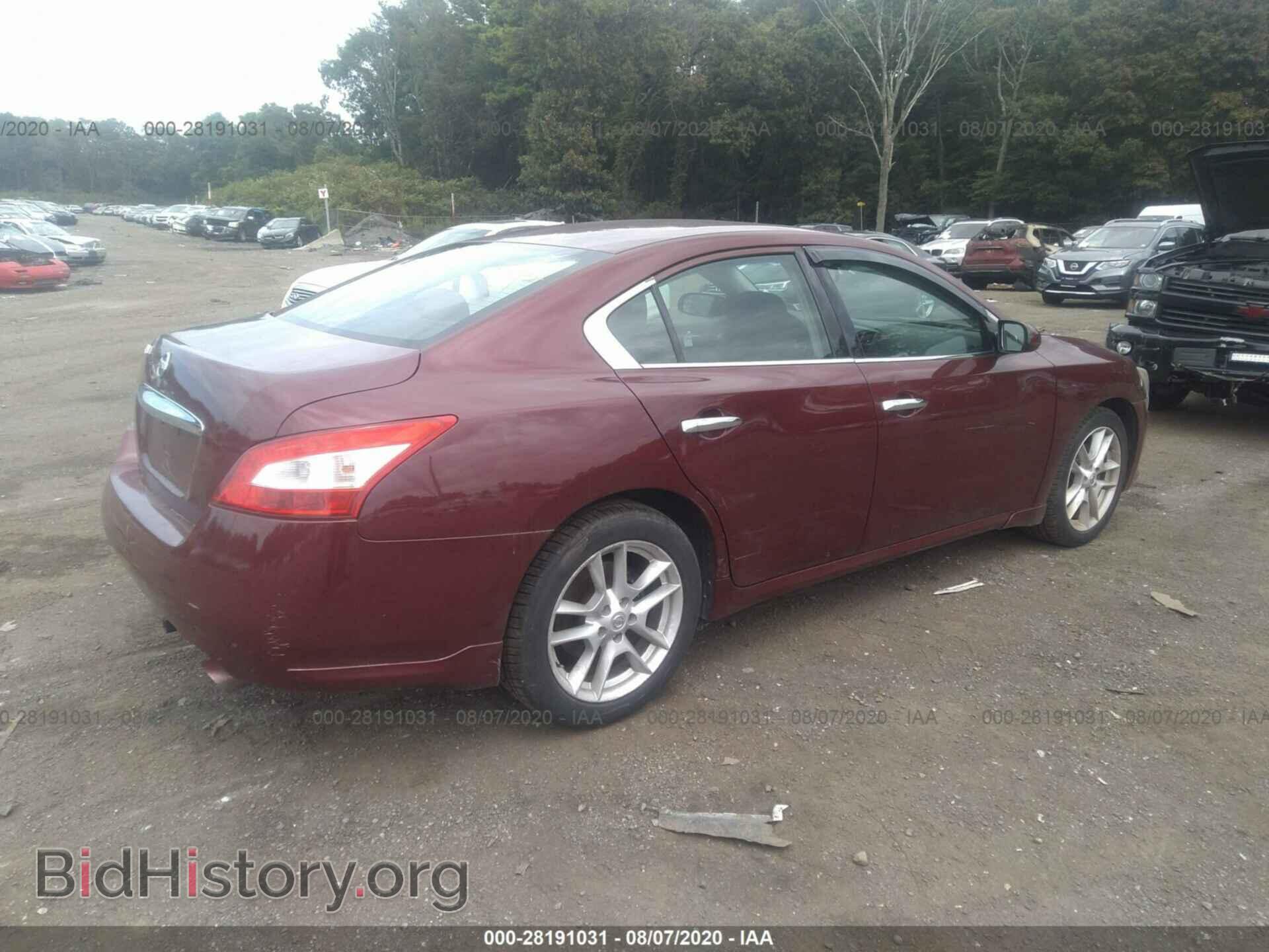 2009 NISSAN MAXIMA - VIN: 1N4AA51E29C826536 - Фото 4