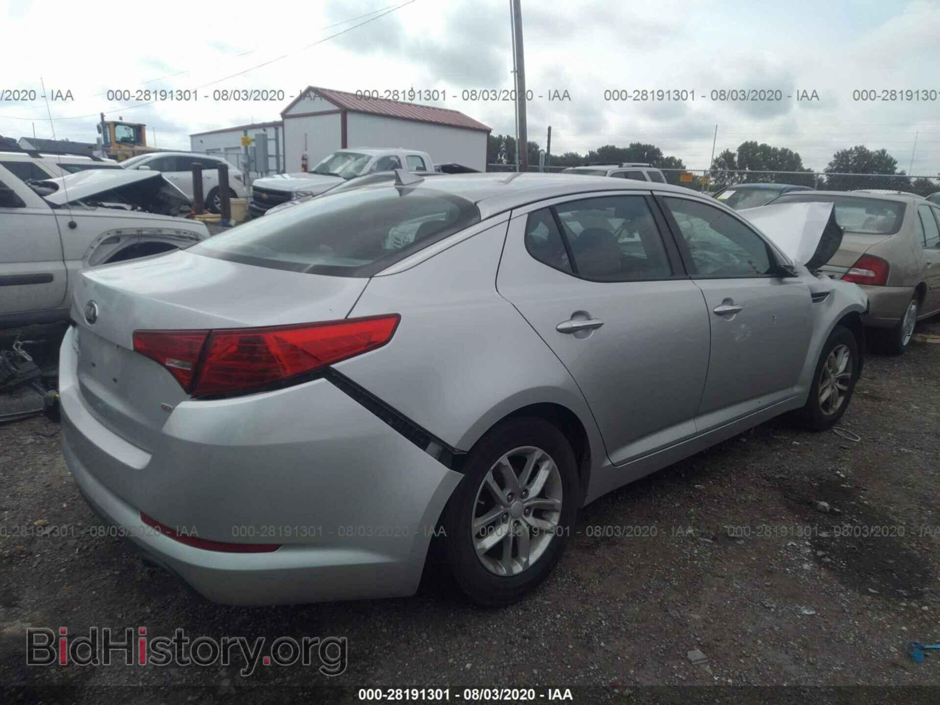 2013 KIA OPTIMA - VIN: KNAGM4A74D5391925 - Фото 4