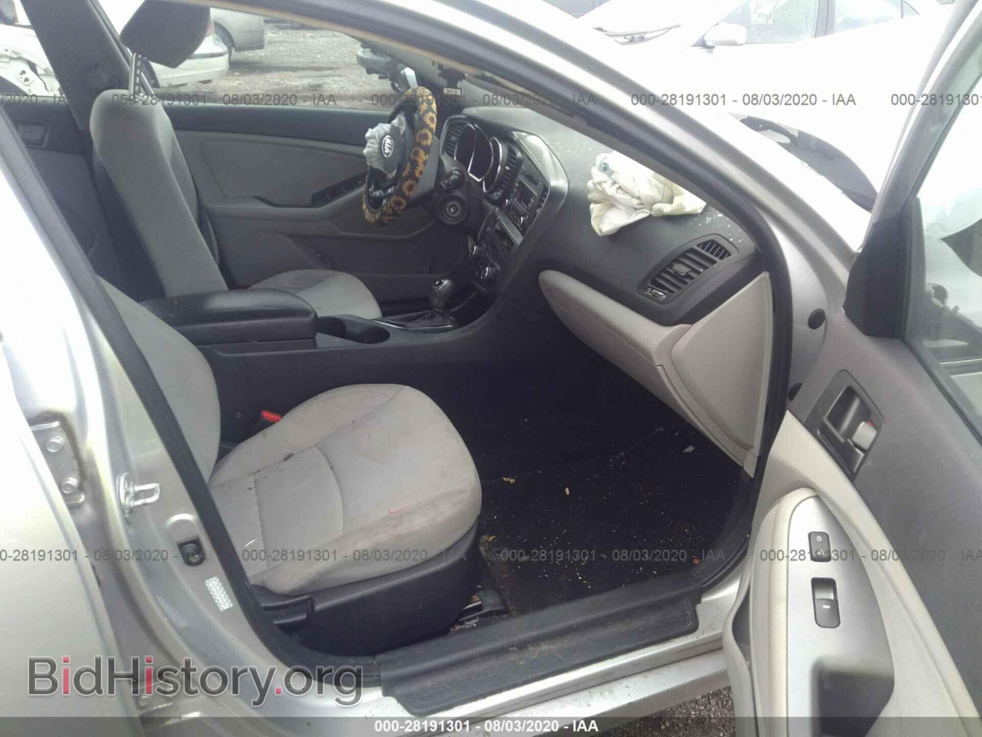 2013 KIA OPTIMA - VIN: KNAGM4A74D5391925 - Фото 5