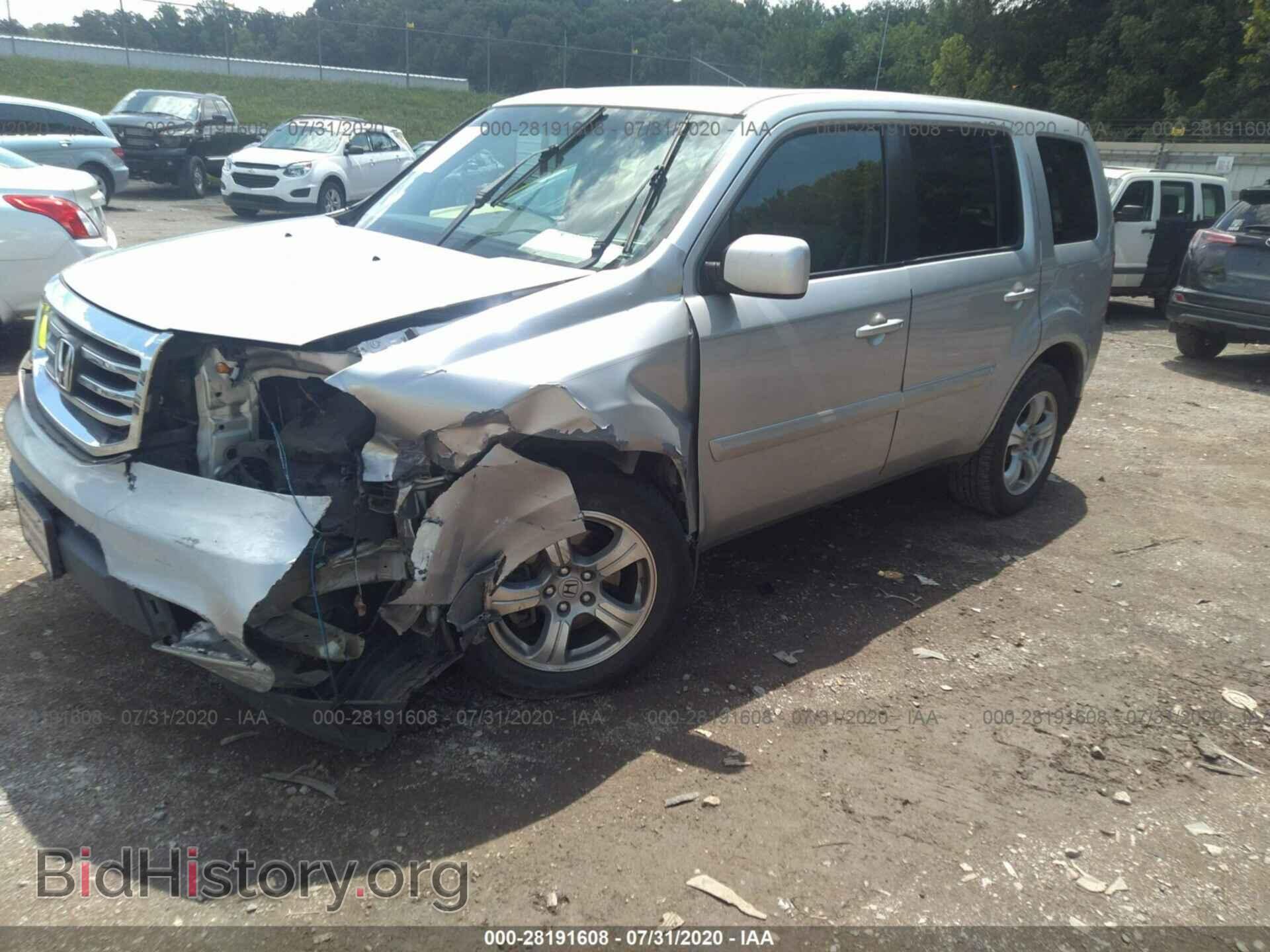 2013 HONDA PILOT - VIN: 5FNYF4H47DB070084 - Фото 2