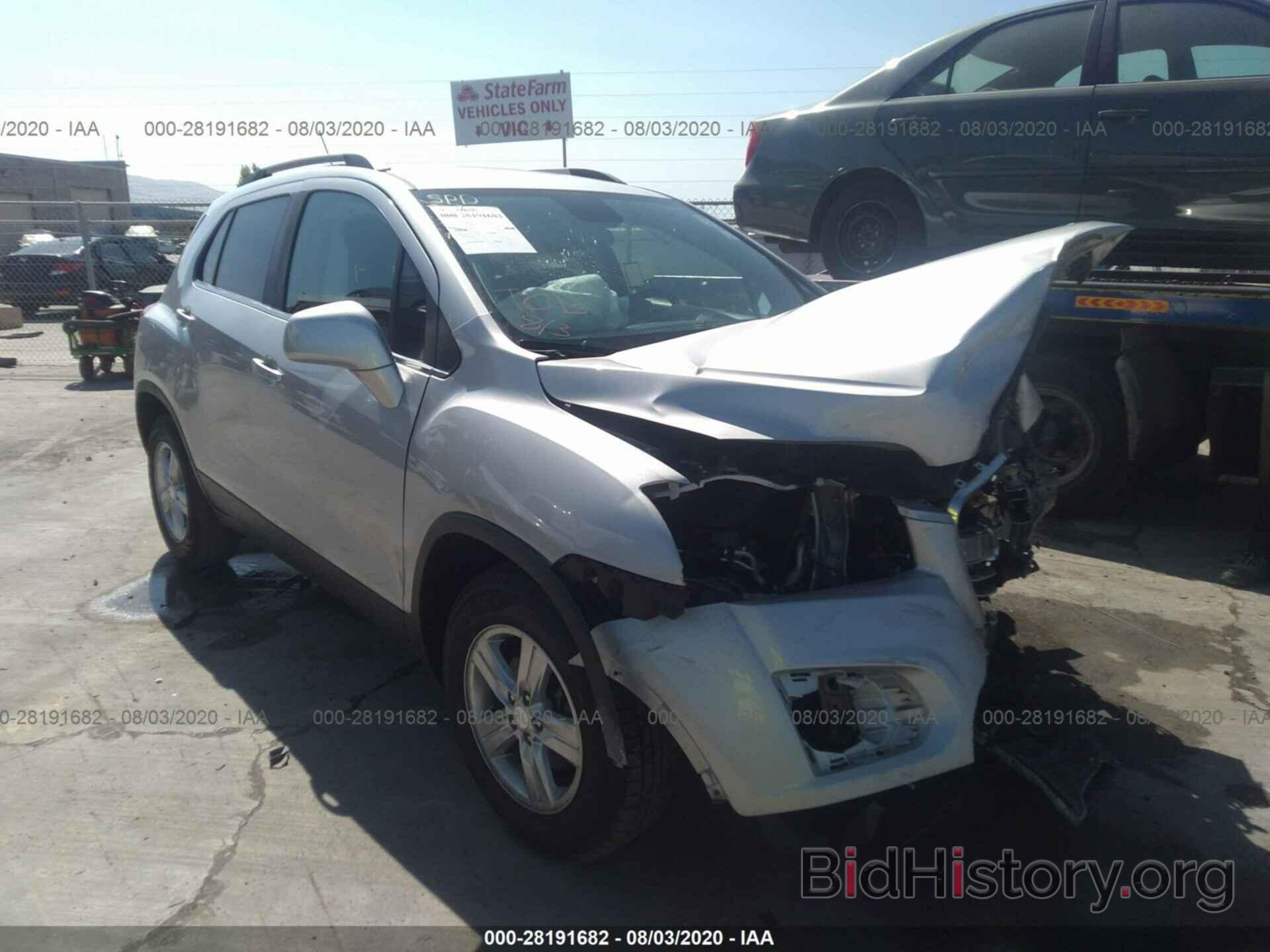 Photo 3GNCJLSB2GL141215 - CHEVROLET TRAX 2016