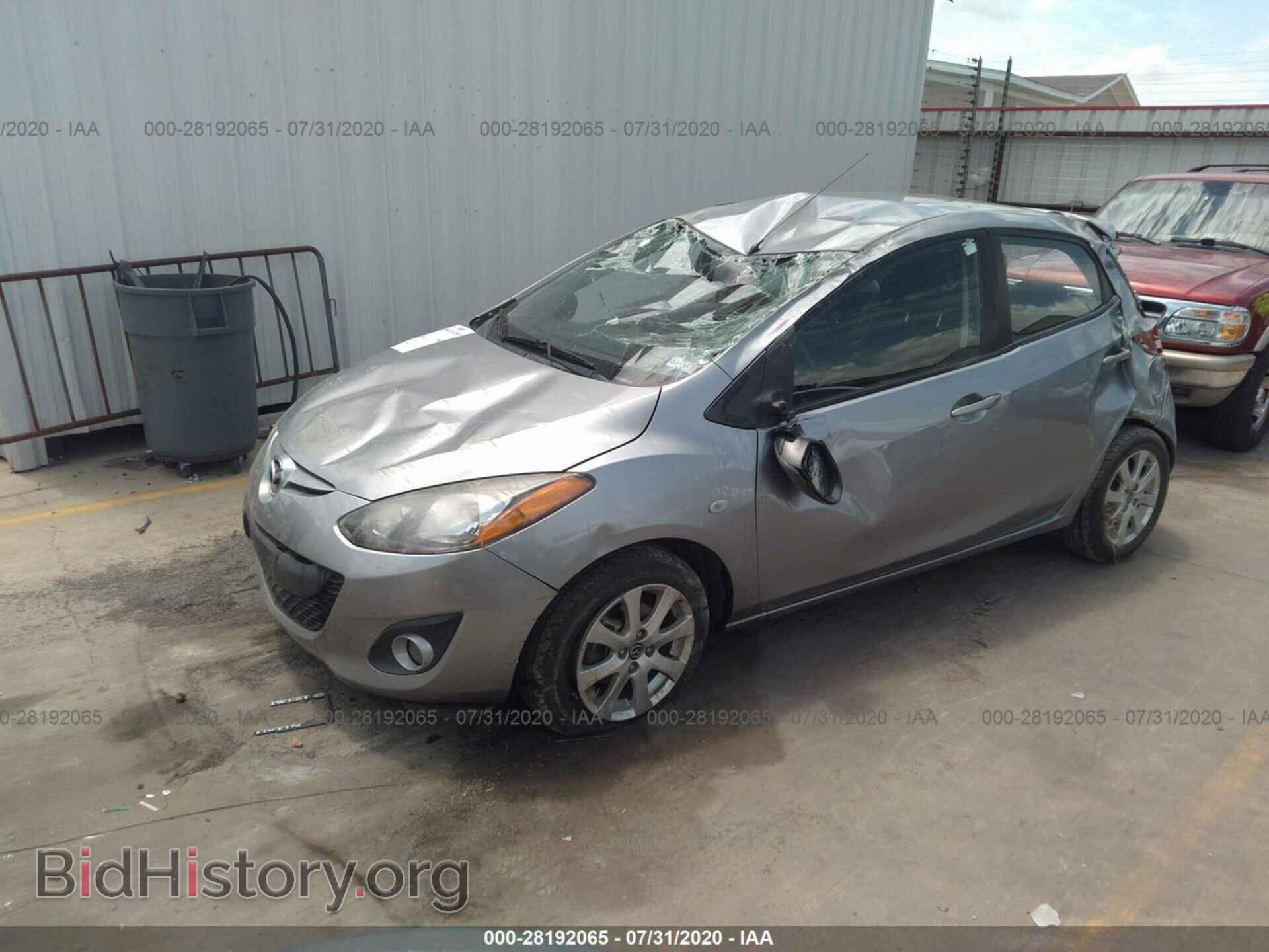 2013 MAZDA MAZDA2 - VIN: JM1DE1LY9D0161575 - Фото 2