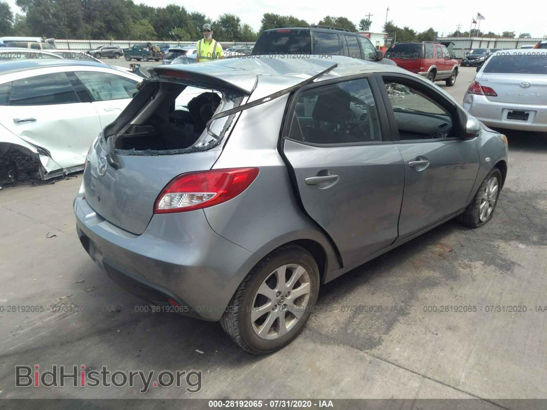 2013 MAZDA MAZDA2 - VIN: JM1DE1LY9D0161575 - Фото 4