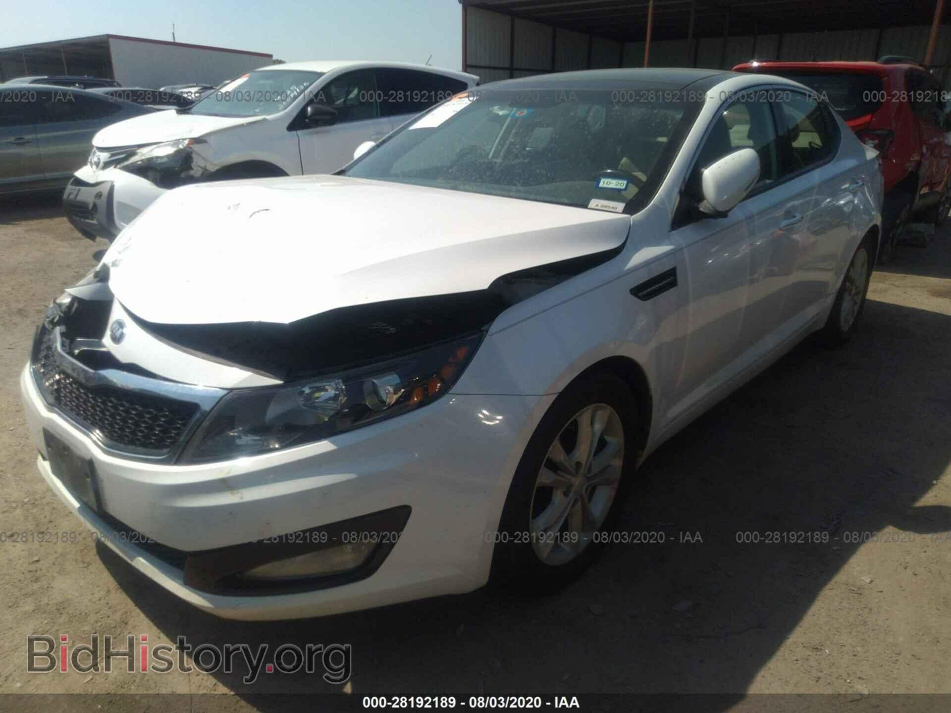2013 KIA OPTIMA - VIN: 5XXGN4A78DG256359 - Фото 2
