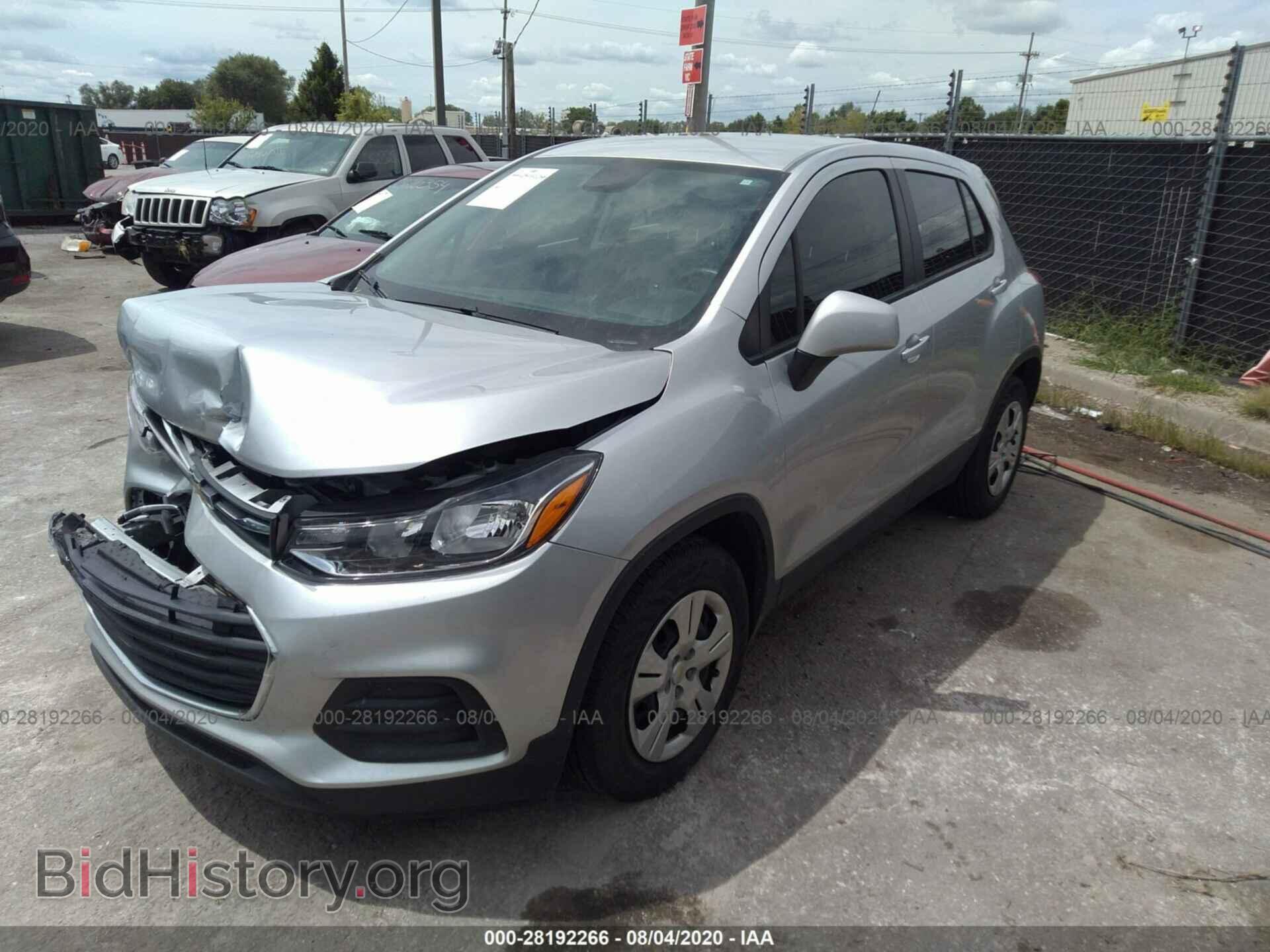 2018 CHEVROLET TRAX - VIN: KL7CJKSB4JB606537 - Фото 2