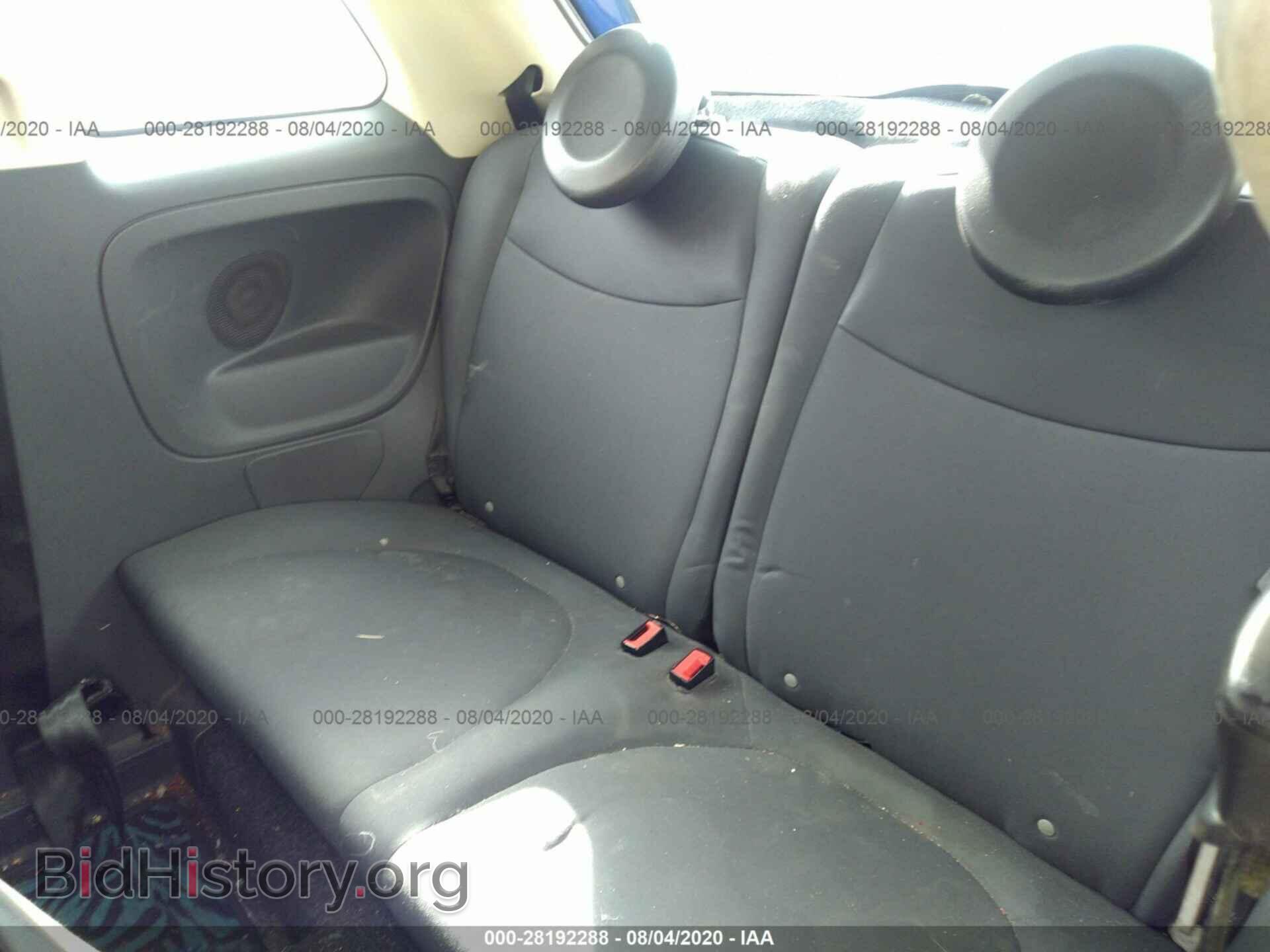 2013 FIAT 500 - VIN: 3C3CFFAR4DT511574 - Photo 8