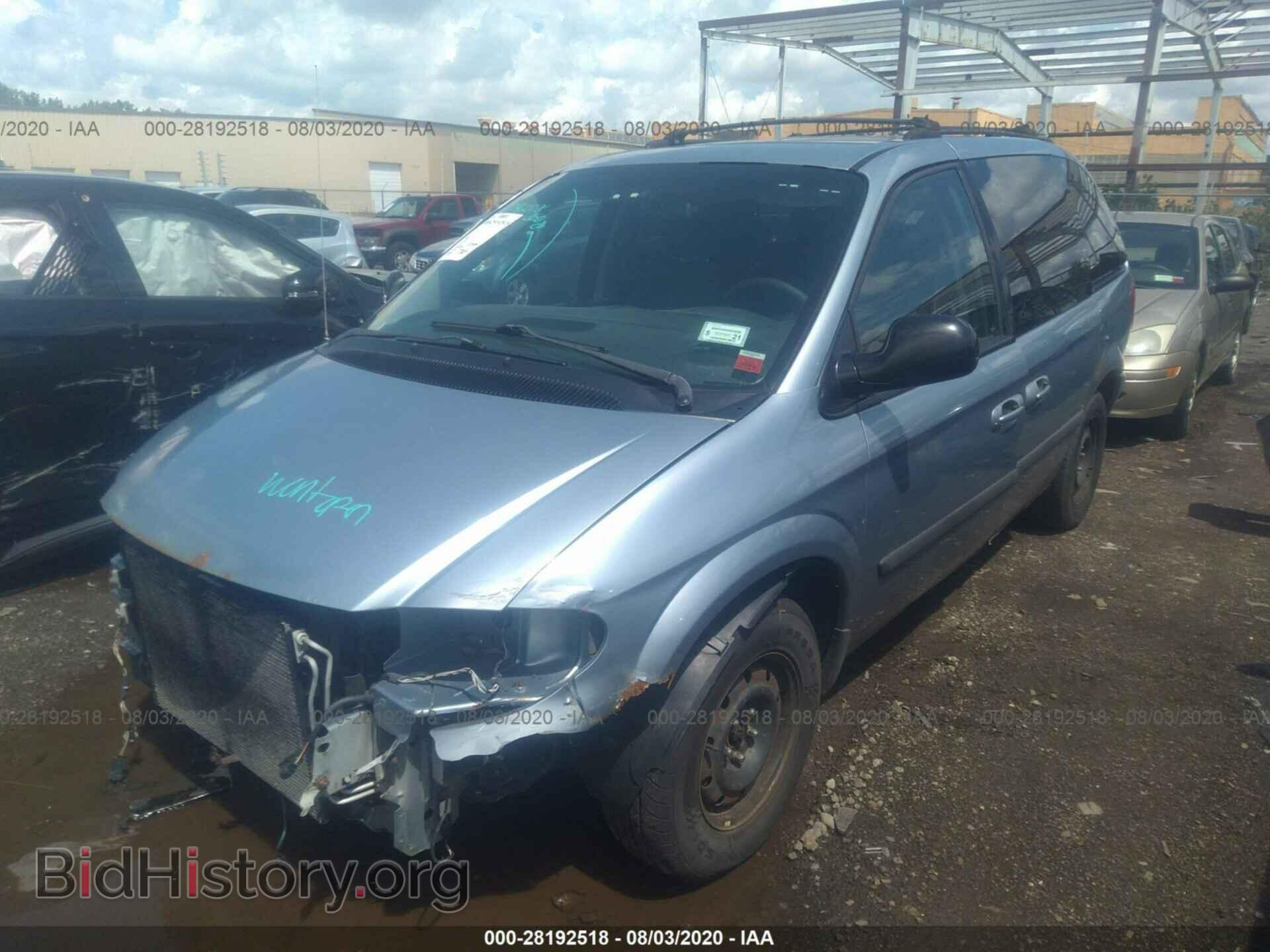 2005 DODGE CARAVAN - VIN: 1D4GP45R35B419015 - Фото 2