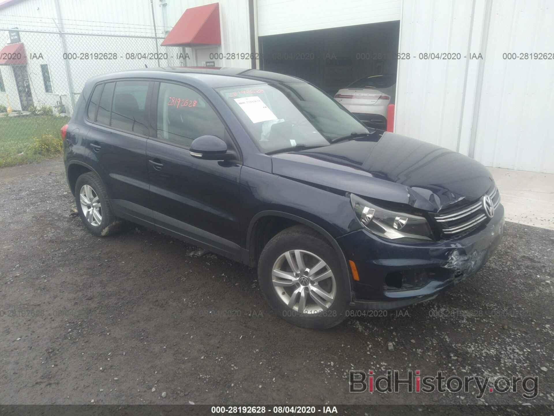 Photo WVGAV7AX3CW564054 - VOLKSWAGEN TIGUAN 2012