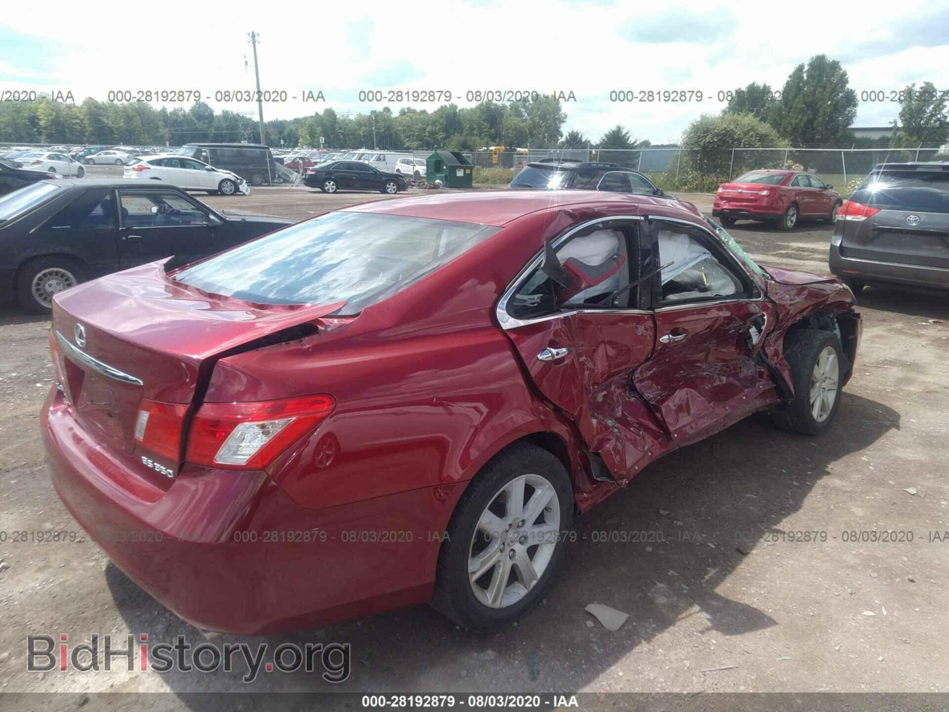 2009 LEXUS ES 350 - VIN: JTHBJ46G192283736 - Фото 4