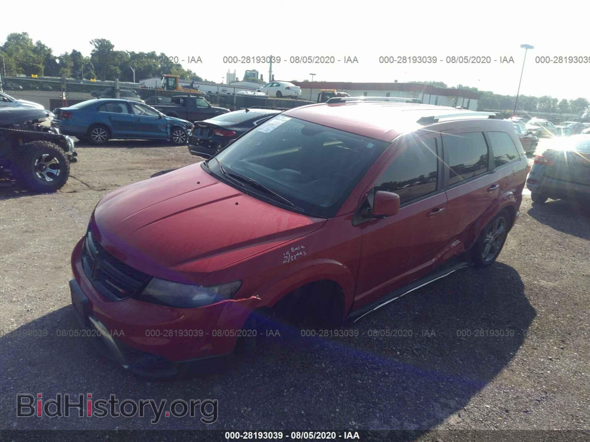 2015 DODGE JOURNEY - VIN: 3C4PDCGB9FT585443 - Фото 2