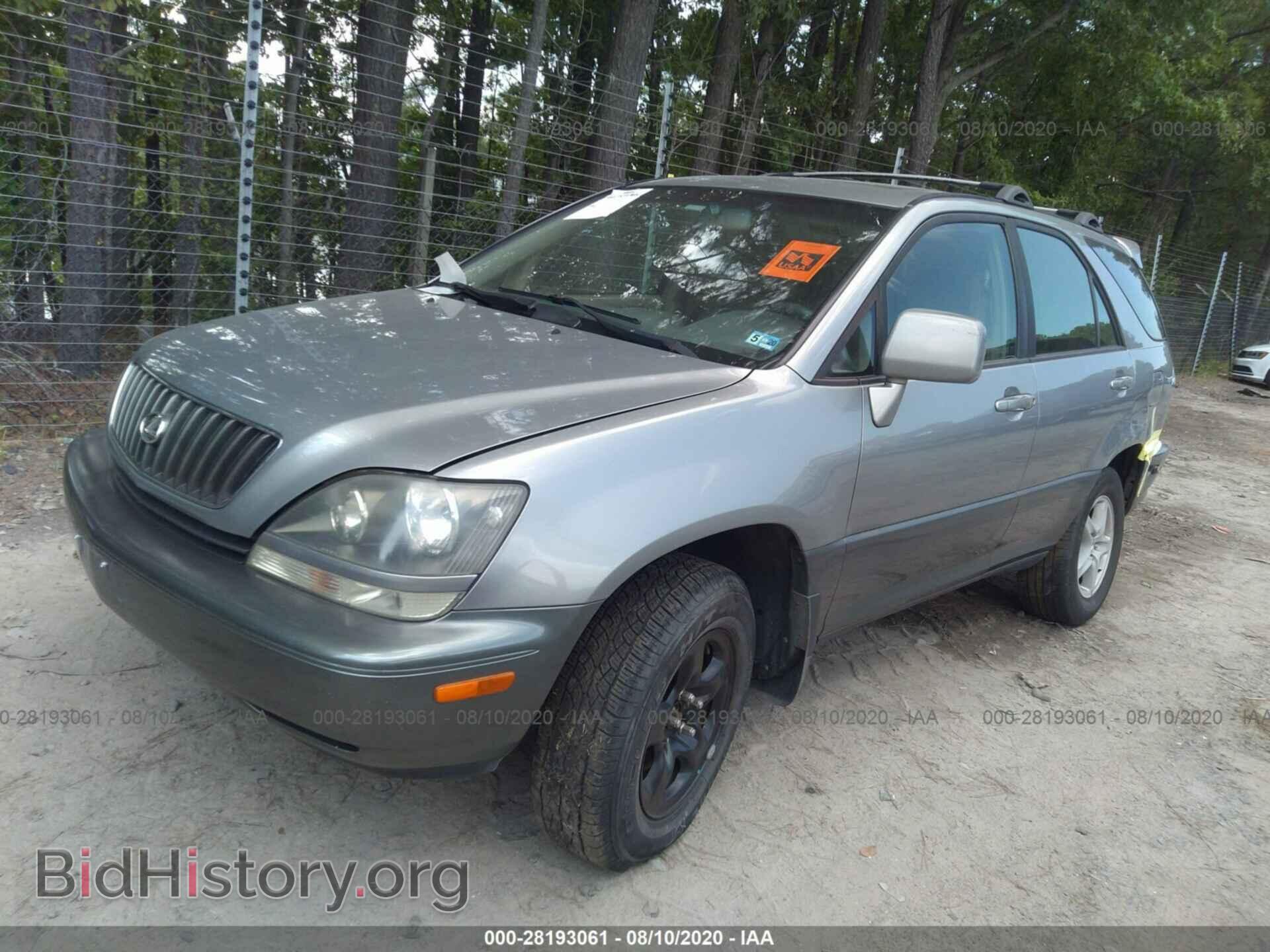 2000 LEXUS RX 300 - VIN: JT6HF10U9Y0162545 - Фото 2