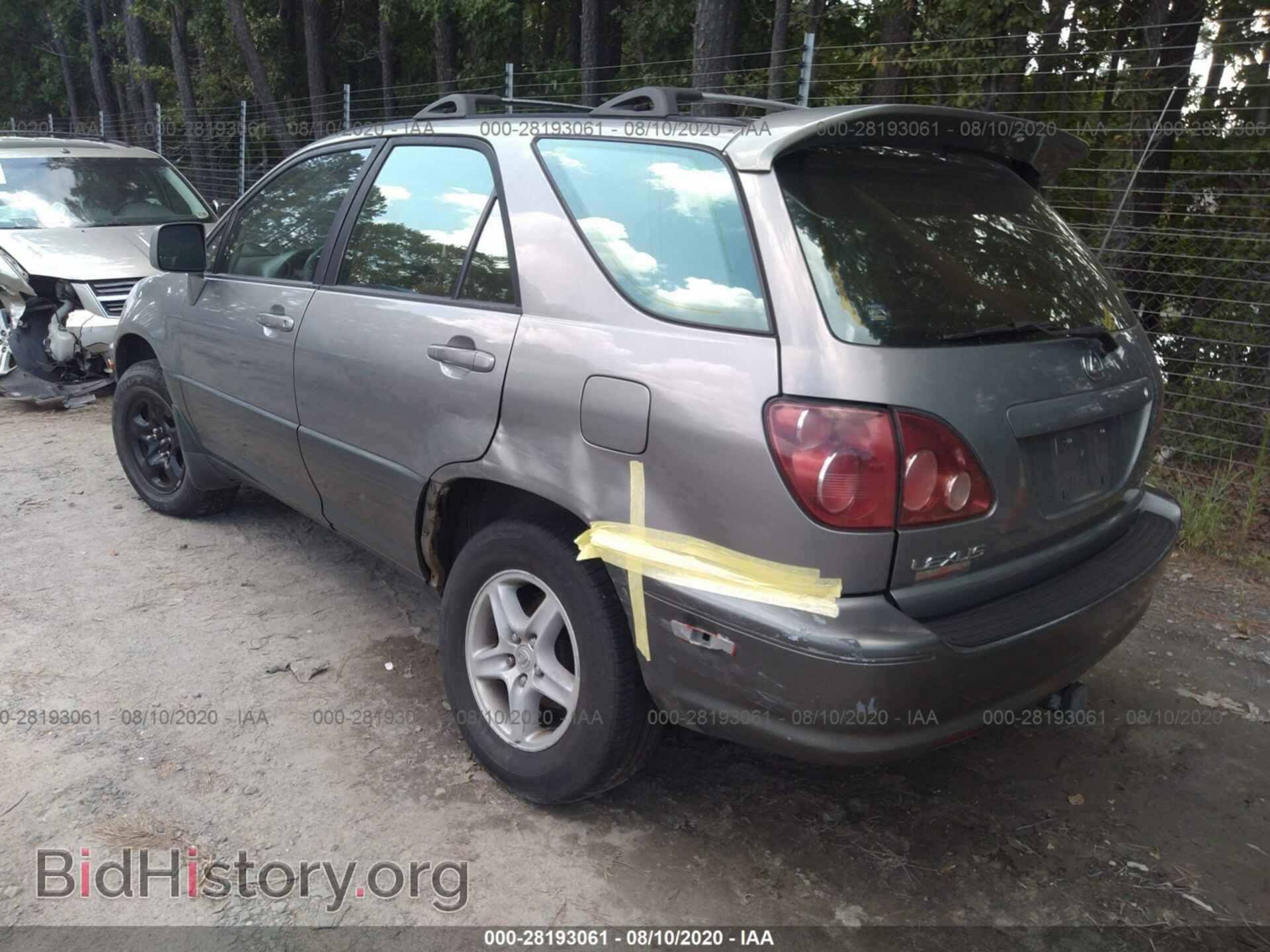 2000 LEXUS RX 300 - VIN: JT6HF10U9Y0162545 - Фото 3