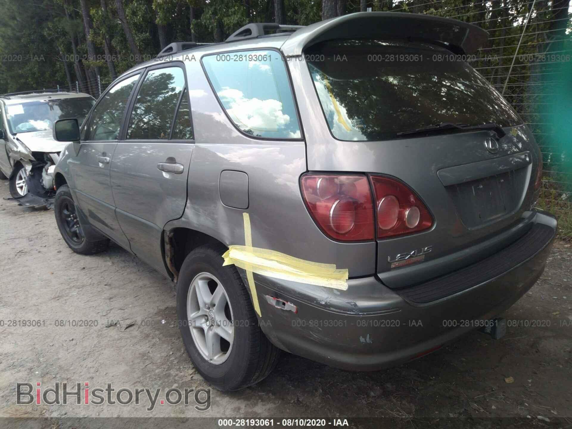 2000 LEXUS RX 300 - VIN: JT6HF10U9Y0162545 - Фото 6