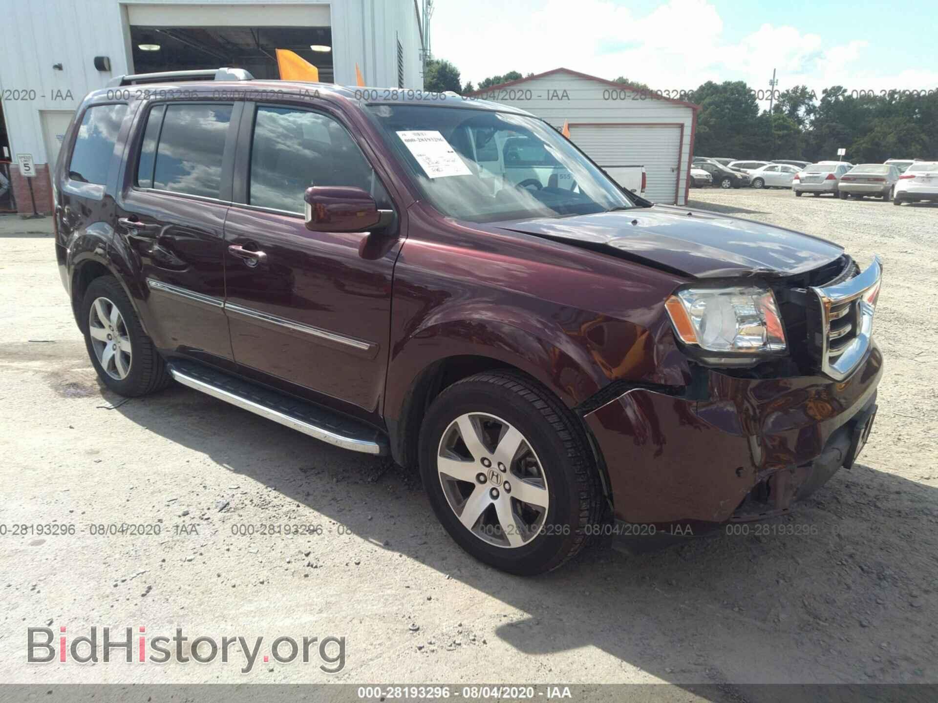 Фотография 5FNYF3H92EB018031 - HONDA PILOT 2014