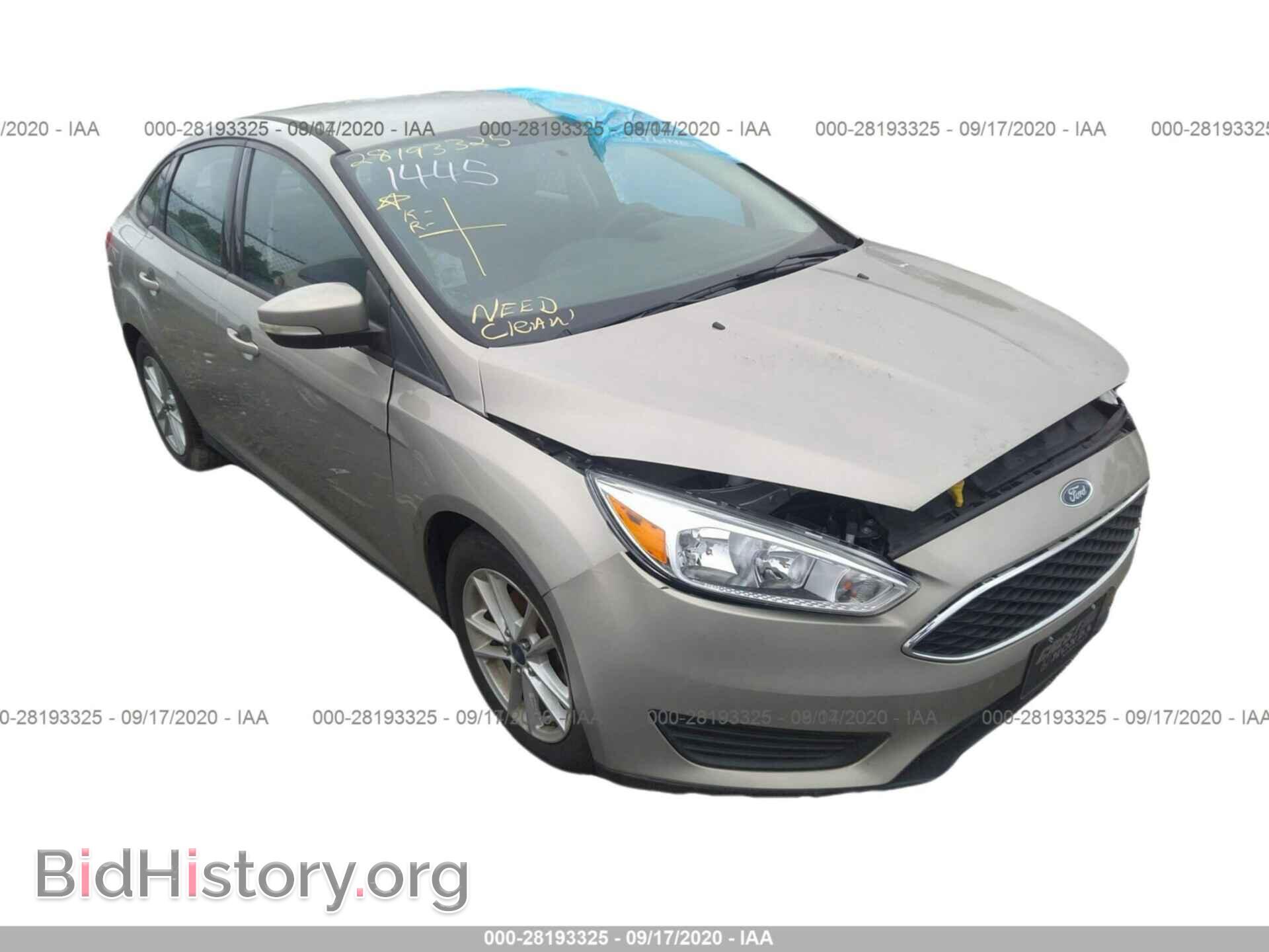 Photo 1FADP3F27FL316838 - FORD FOCUS 2015