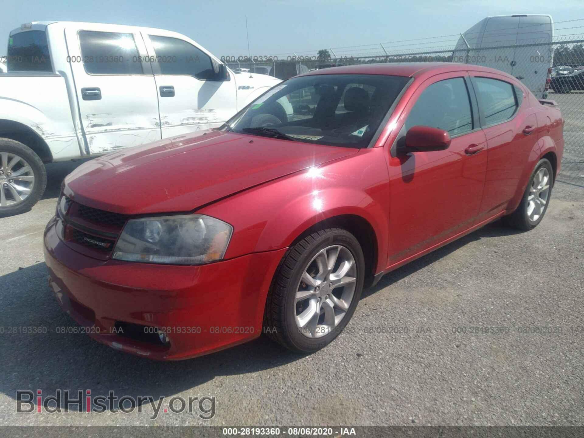 2013 DODGE AVENGER - VIN: 1C3CDZBG6DN581632 - Фото 2