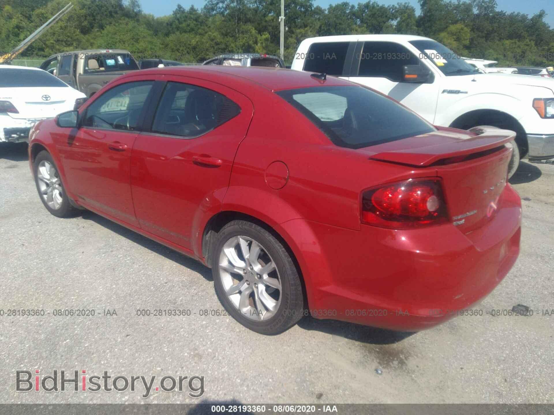 2013 DODGE AVENGER - VIN: 1C3CDZBG6DN581632 - Фото 3