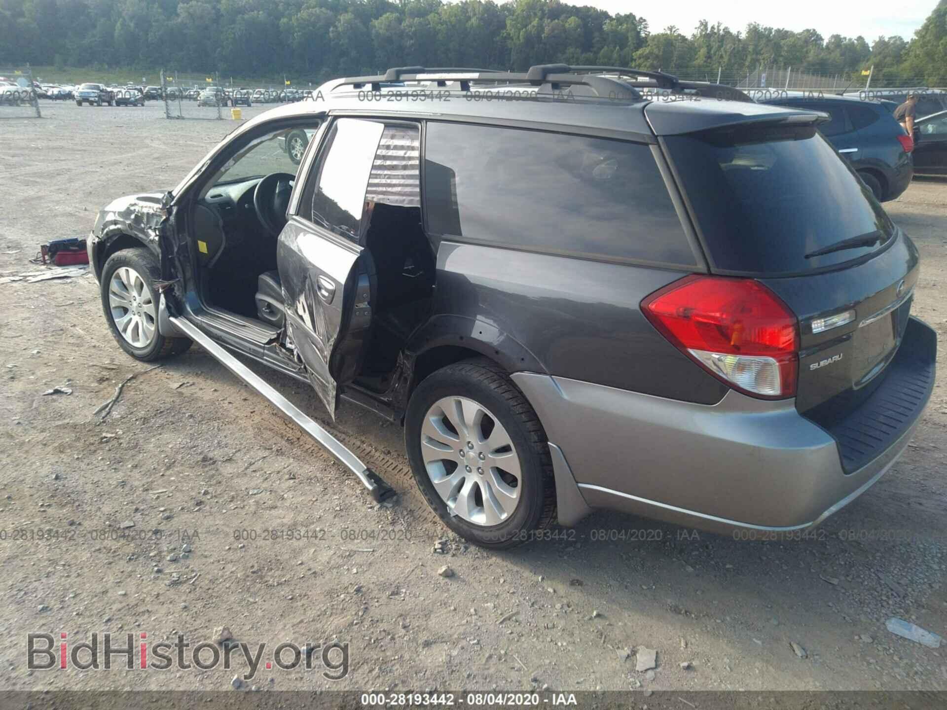 2009 SUBARU OUTBACK - VIN: 4S4BP66C397338243 - Photo 3