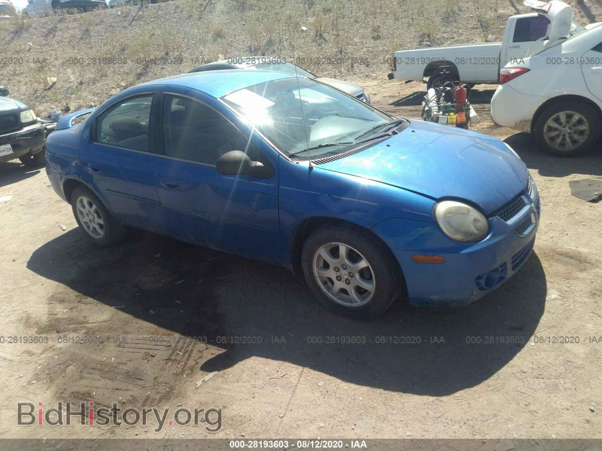 Photo 1B3ES56C74D625526 - DODGE NEON 2004
