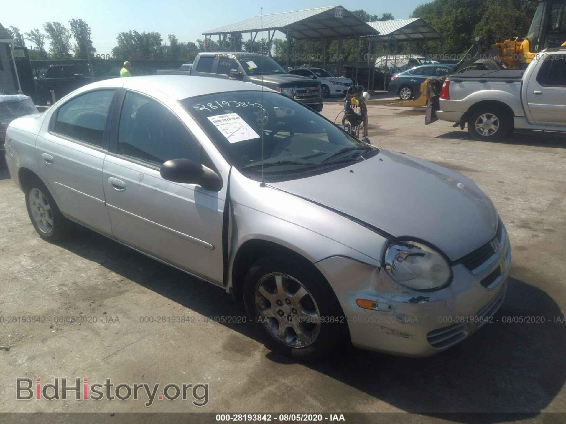 Photo 1B3ES56C95D157347 - DODGE NEON 2005