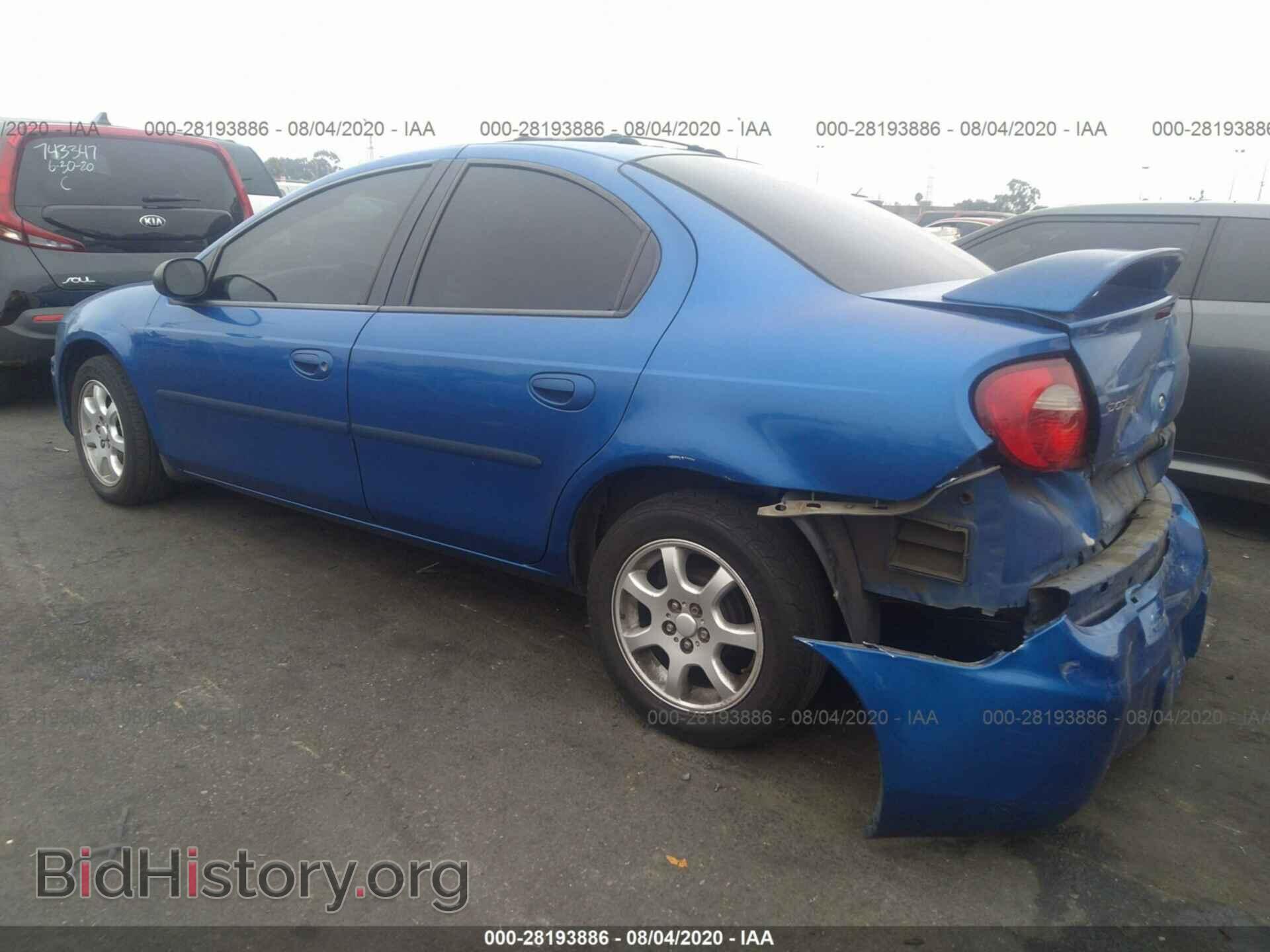 2004 DODGE NEON - VIN: 1B3ES56CX4D526747 - Фото 3