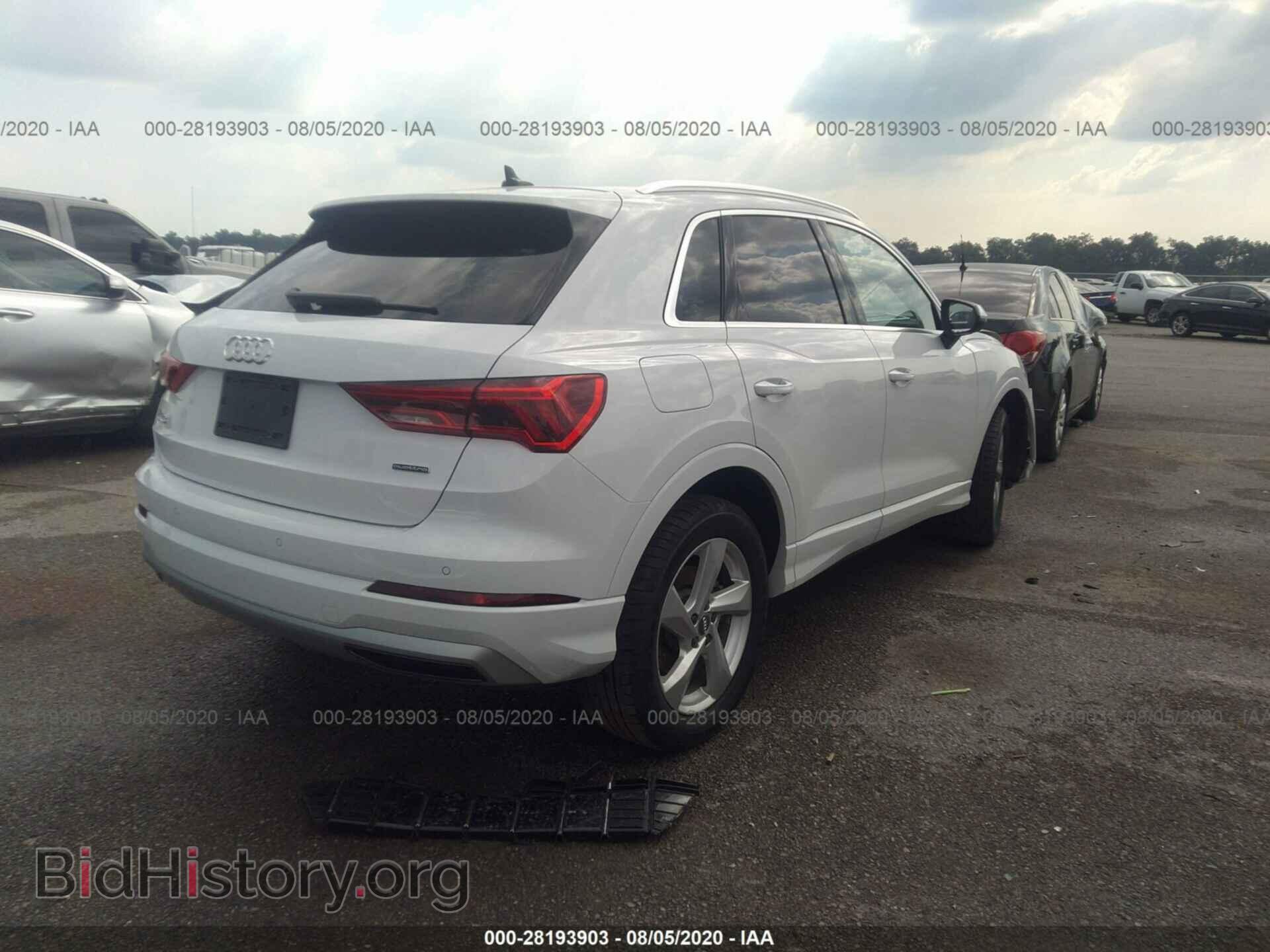 2020 AUDI Q3 - VIN: WA1BECF37L1018730 - Фото 4