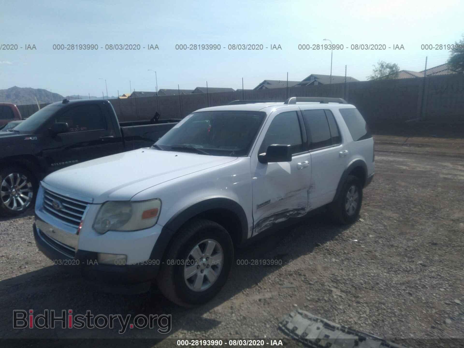 2007 FORD EXPLORER - VIN: 1FMEU63E67UB53825 - Фото 2